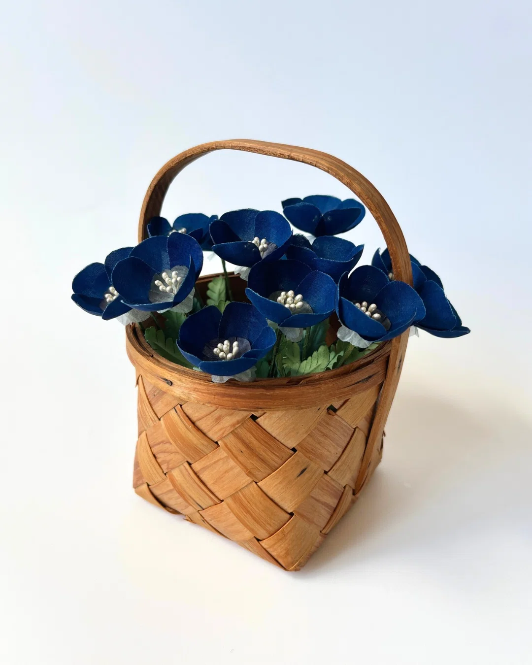 さかさのかさの花、藍染の花｜植物の染料で染め、植物をつくる｜Floreisen