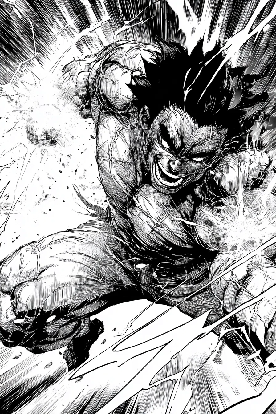 白黒漫画風の世界を描く。プロンプトはメンバーシップ限定で公開｜松本 