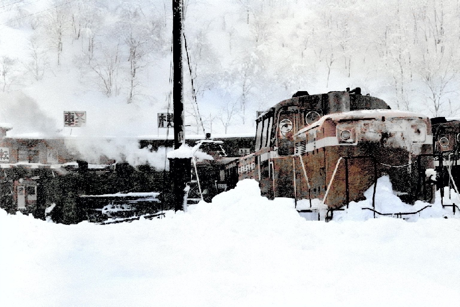 v043, 1975年3月：北海道SL撮影旅行-8（最後）｜ひろやん