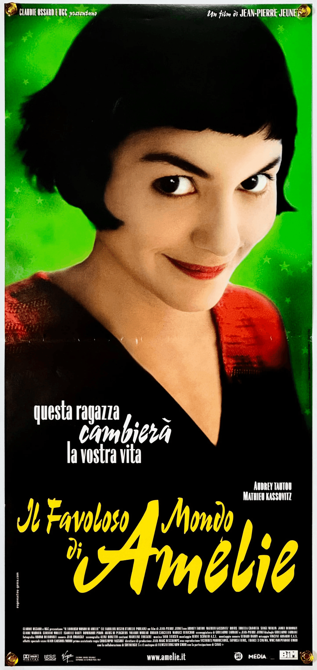 映画アメリ　巨大ポスター　映画館展示サイズ【値下げ可能】 映画アメリ 巨大ポスター 映画館展示サイズ【値下げ可能】 映画アメリ