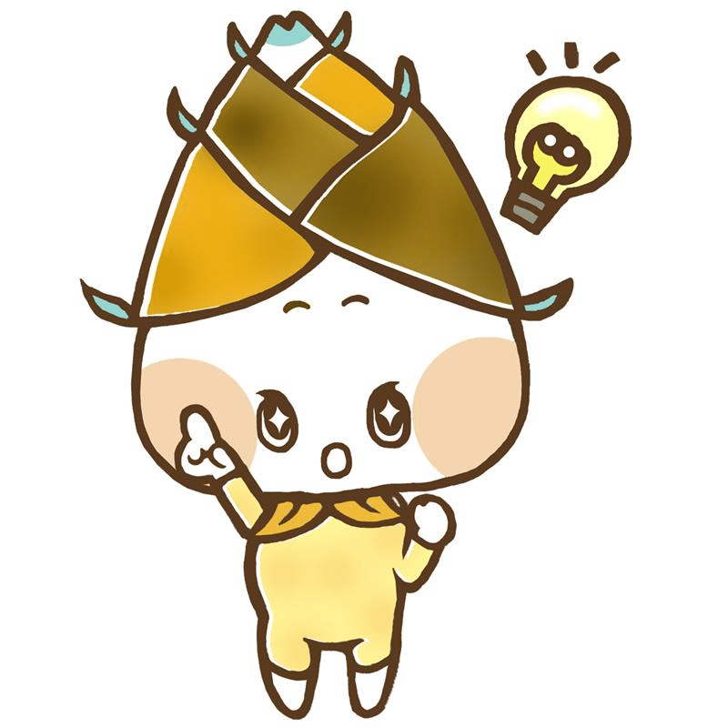 雨のあとに「のこっ🌱」うごたけちゃん誕生！広報キャラたけのこ職員の