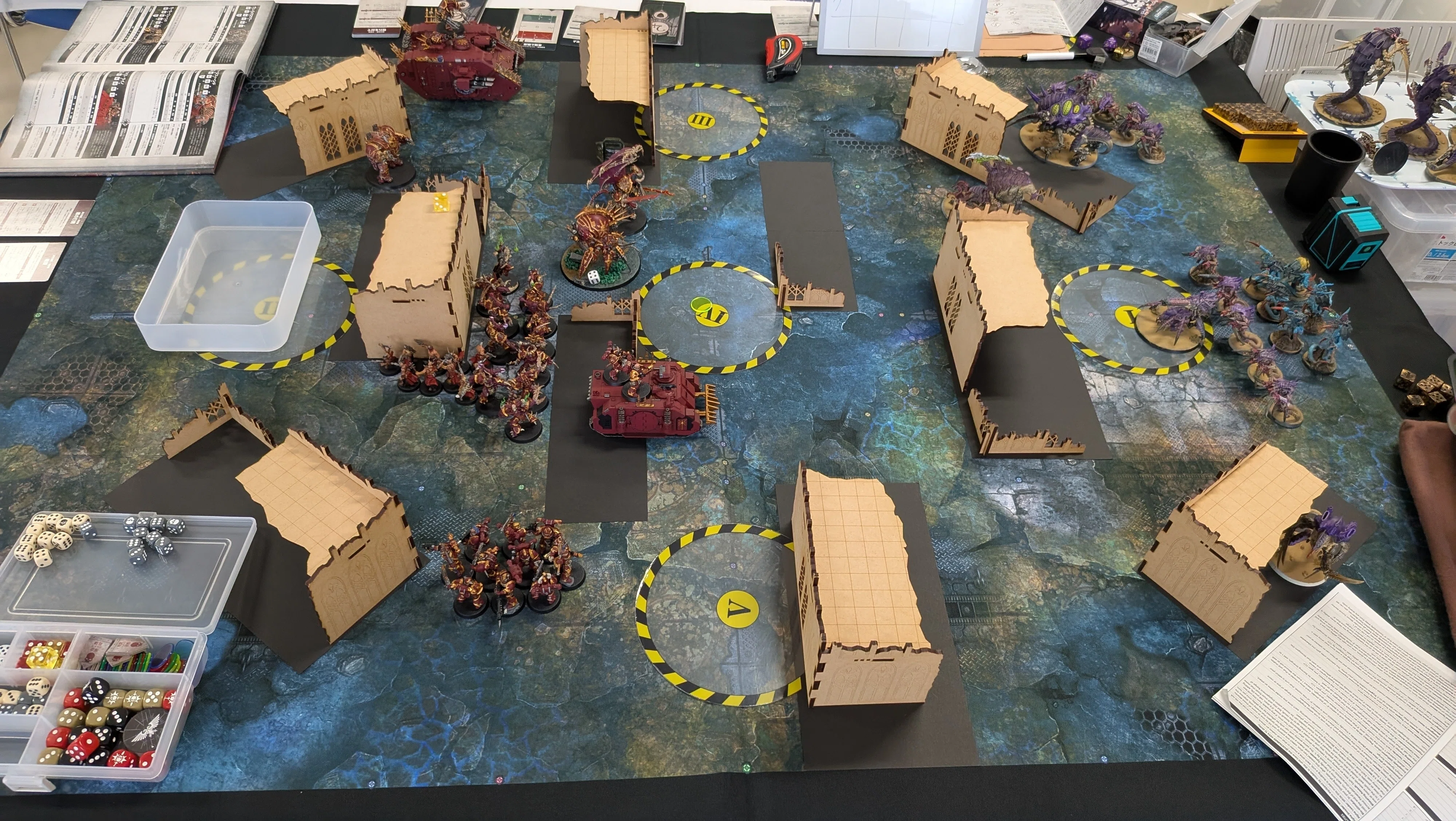 ウォーハンマー40k 10版：プレイレポート ケイオススペースマリーン
