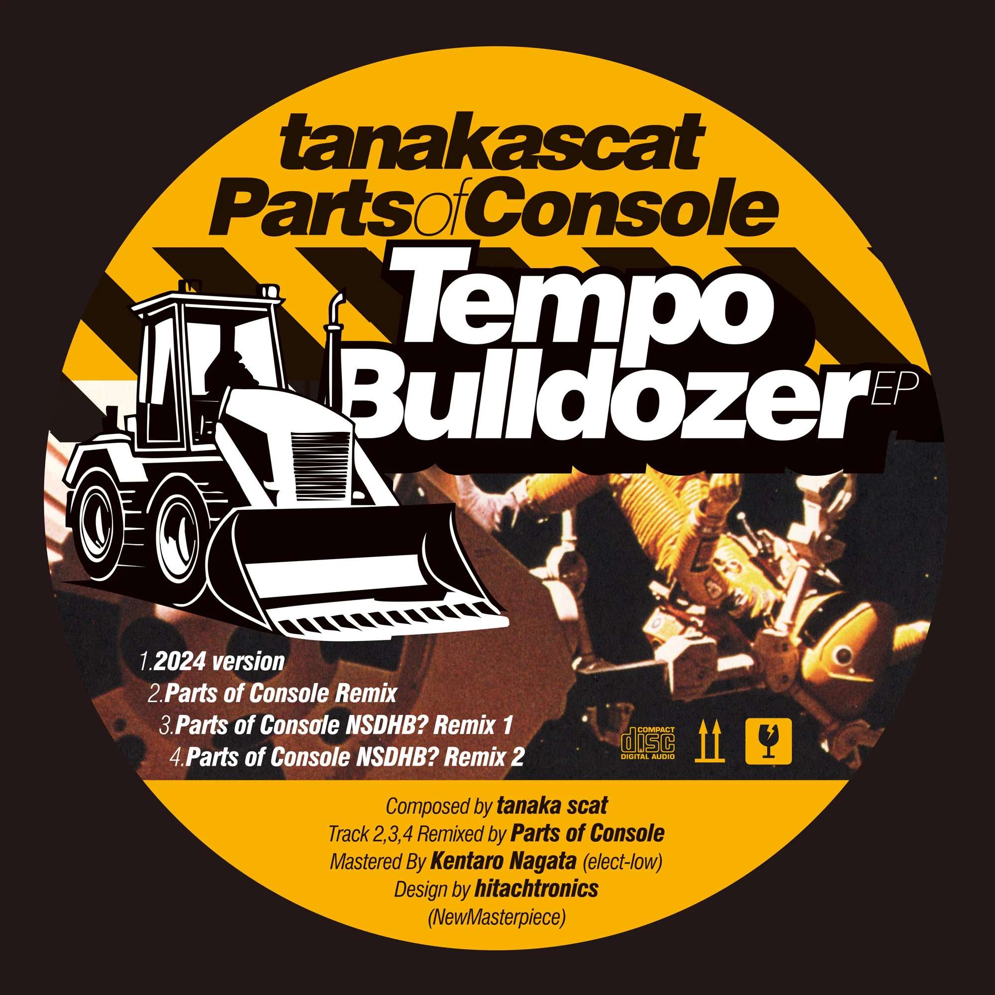 tanaka scat×Parts of Console 『Tempo Bulldozer』 CD発売によせて