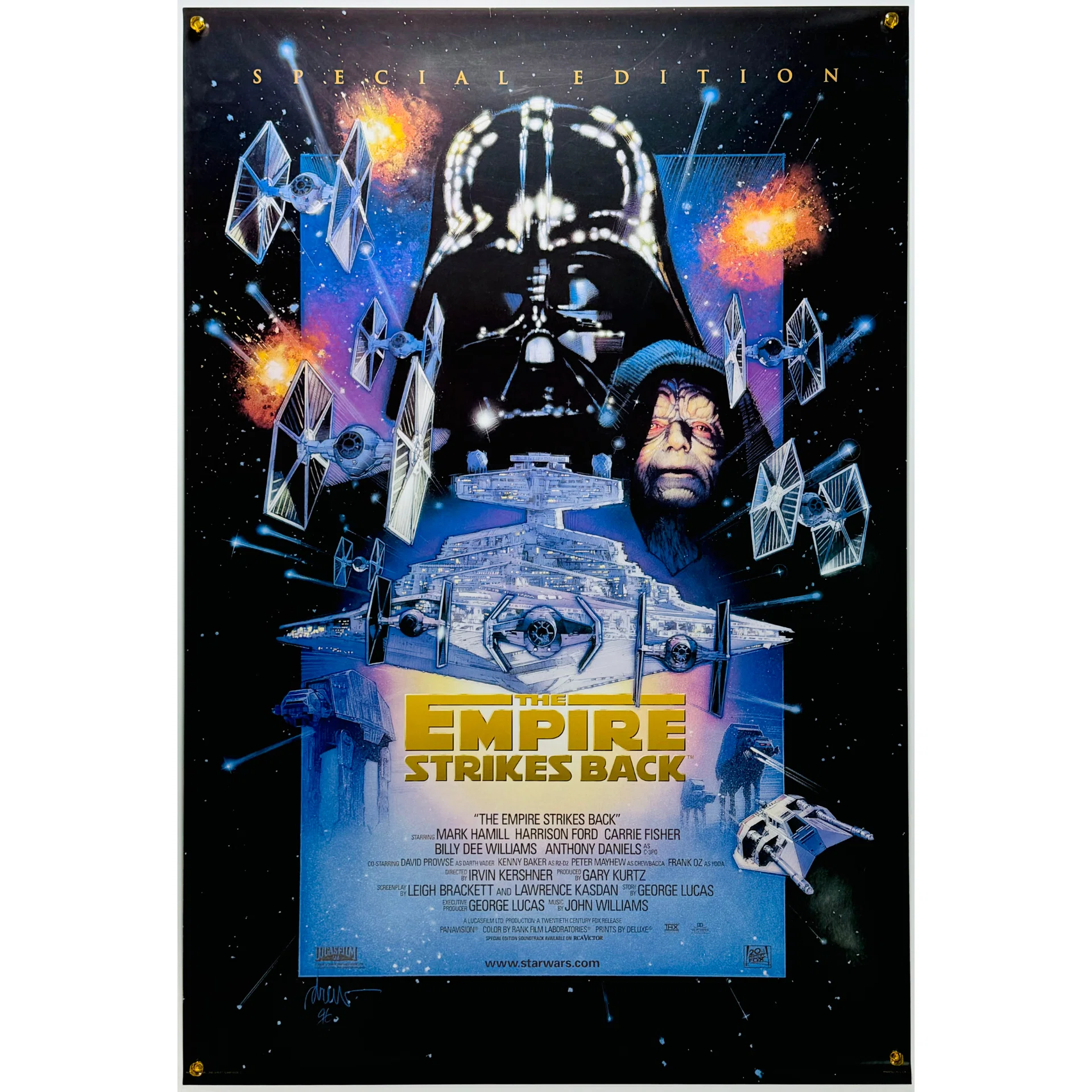 帝国の逆襲 Yahoo!オークション -「スターウォーズ 映画のポスター