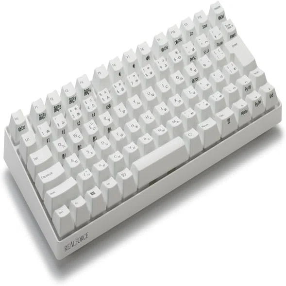 REALFORCE RC1 キーボード ホワイト 日本語配列 30g コンパクト