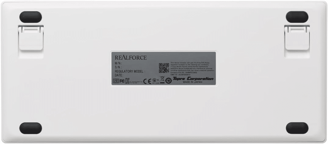 REALFORCE RC1 キーボード ホワイト 日本語配列 30g コンパクト