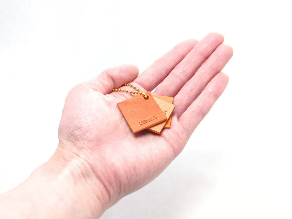 00 レザータグセット｜サンプルで発見｜LEEcraft | オレンジな革小物のお店