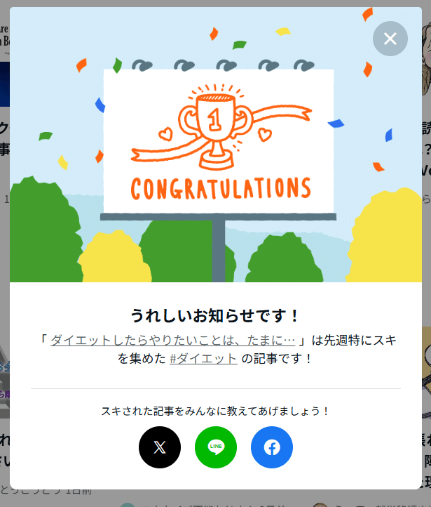 あと2キロ減量したら美味しい物を食べたいけど、秋には、あと2