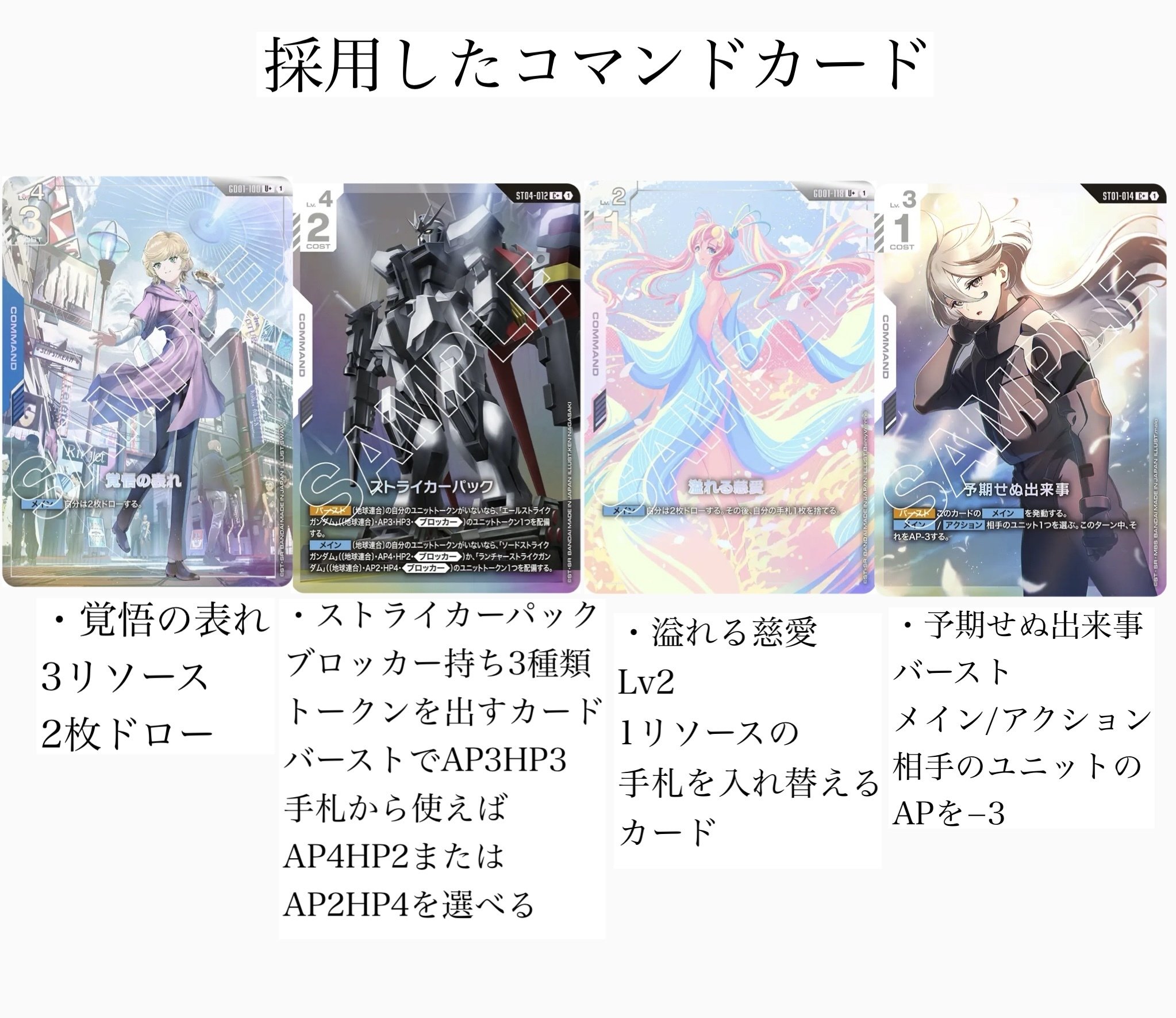 青白ユニコーンデッキ解説記事(Blue-White Unicorn Deck Guide