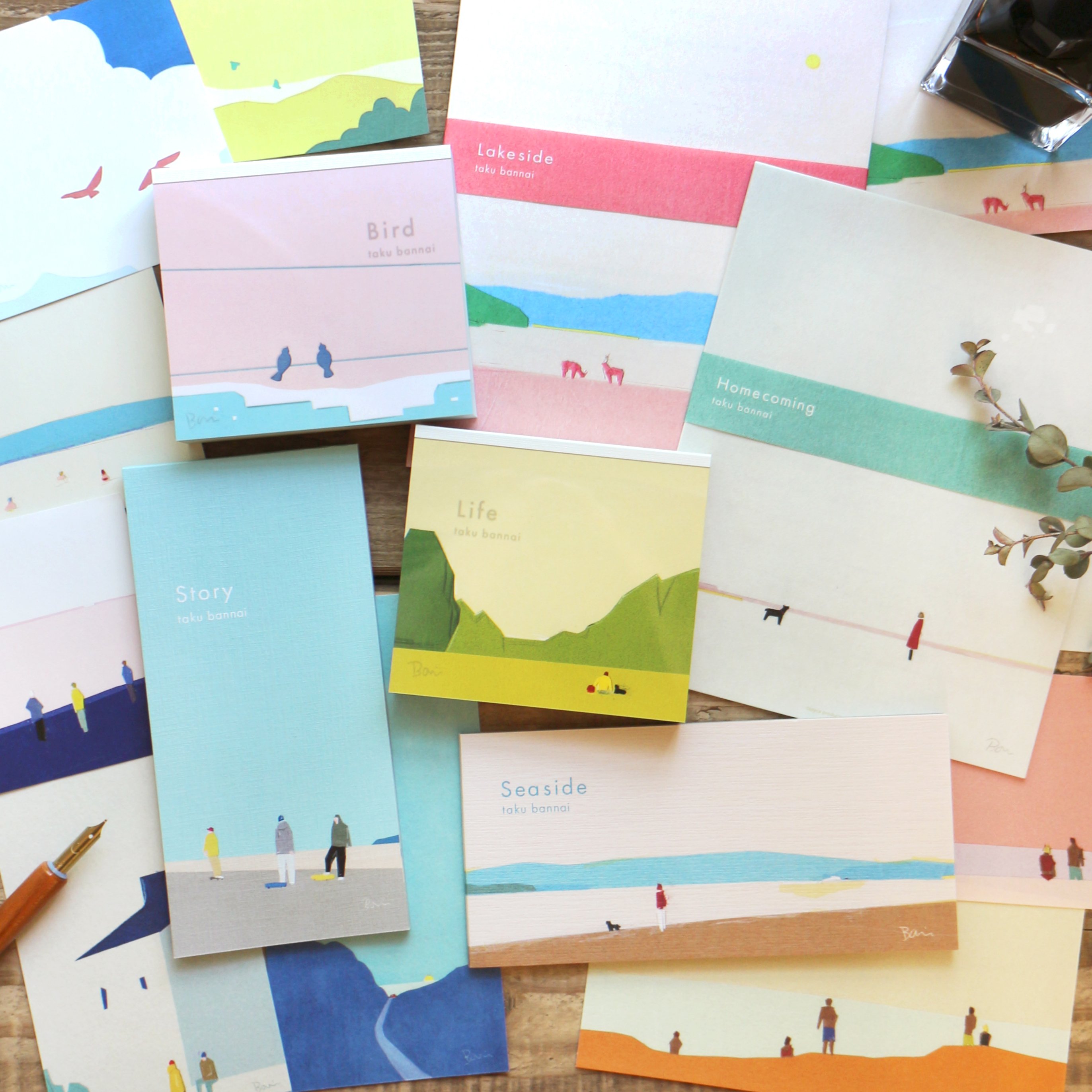 2025秋の新作① 坂内拓 紙ものシリーズ｜表現社 cozyca products