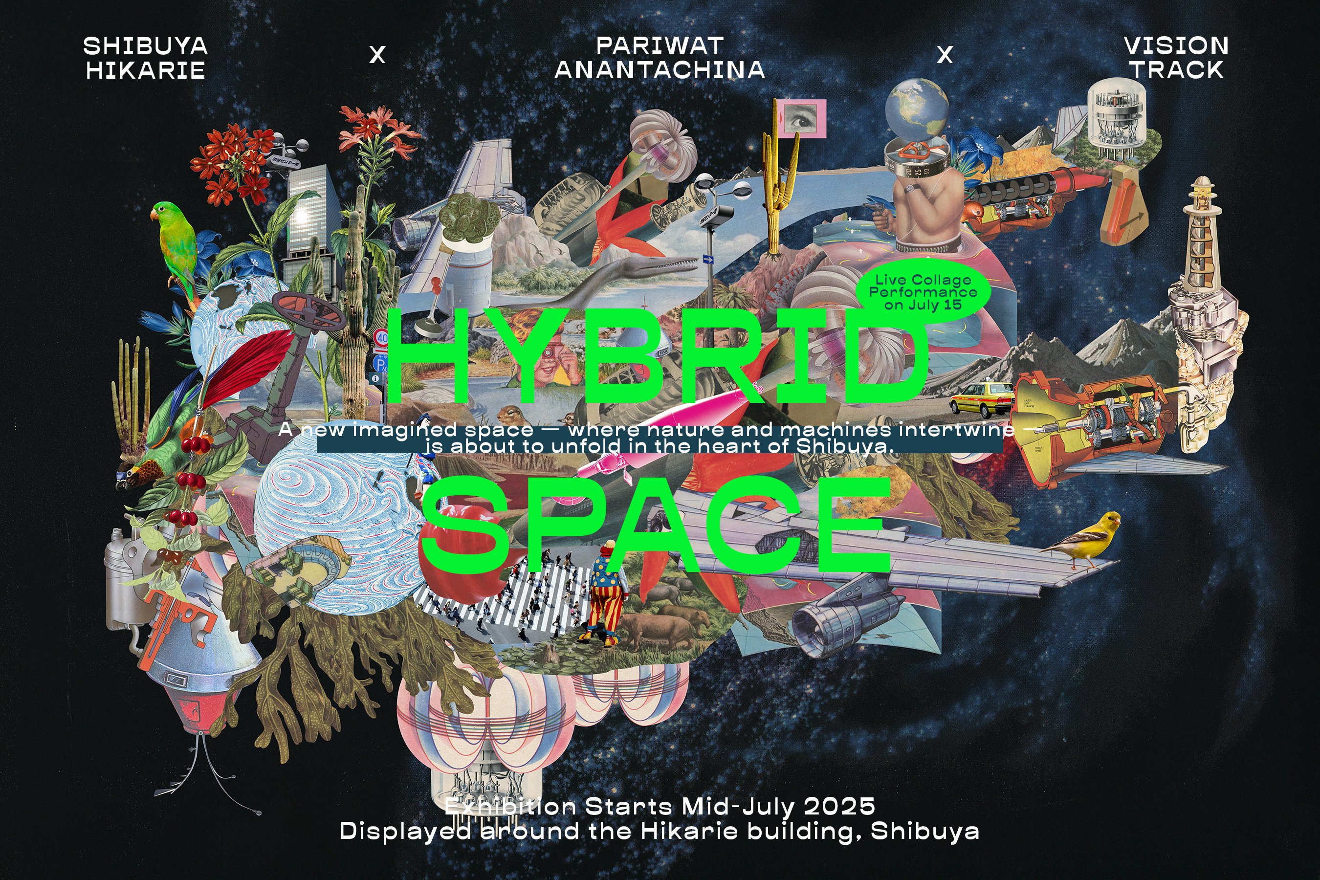 記憶の考古学— コラージュアーティスト・パリワット🇹🇭｜vision track