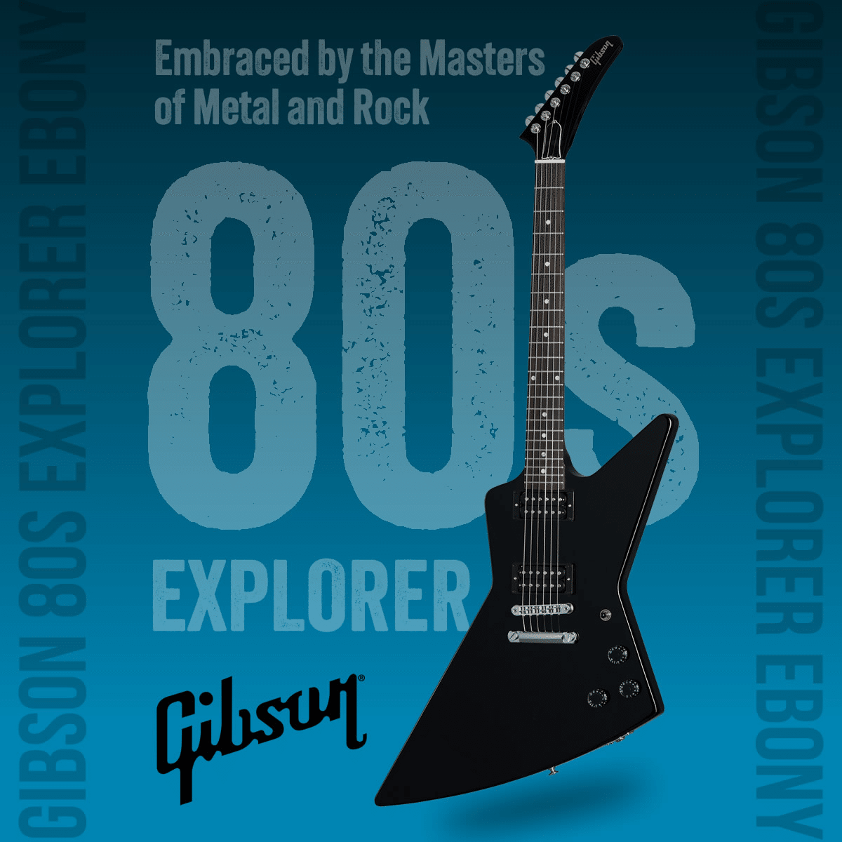 本家ギブソンによる 1980s スタイル・エクスプローラー「Gibson 80s