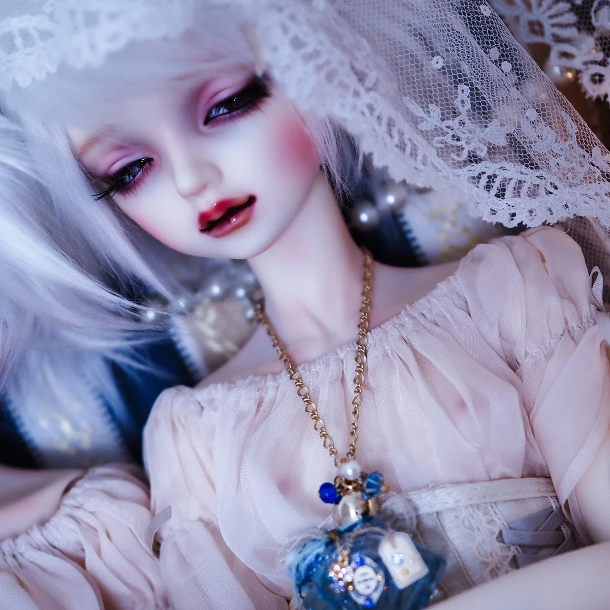 SDGr夢天使霞の起き目と眠り目【ピュアスキンビスクモデル】｜F