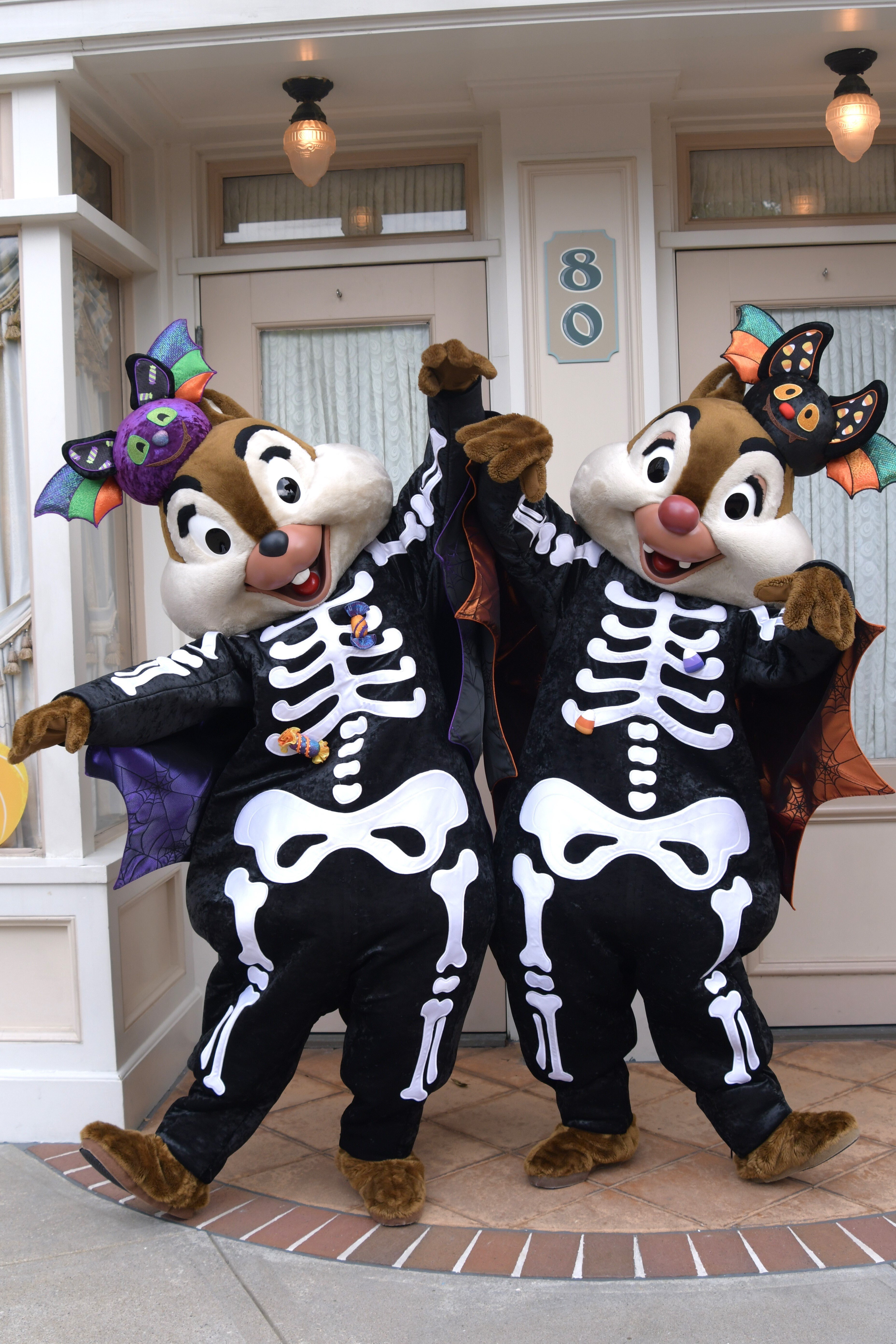 ディズニー　限定　ハンギングポーチ非売品　2024 ハロウィン　チップ　ディール ディズニー 限定 ハンギングポーチ非売品 2024 ハロウィン