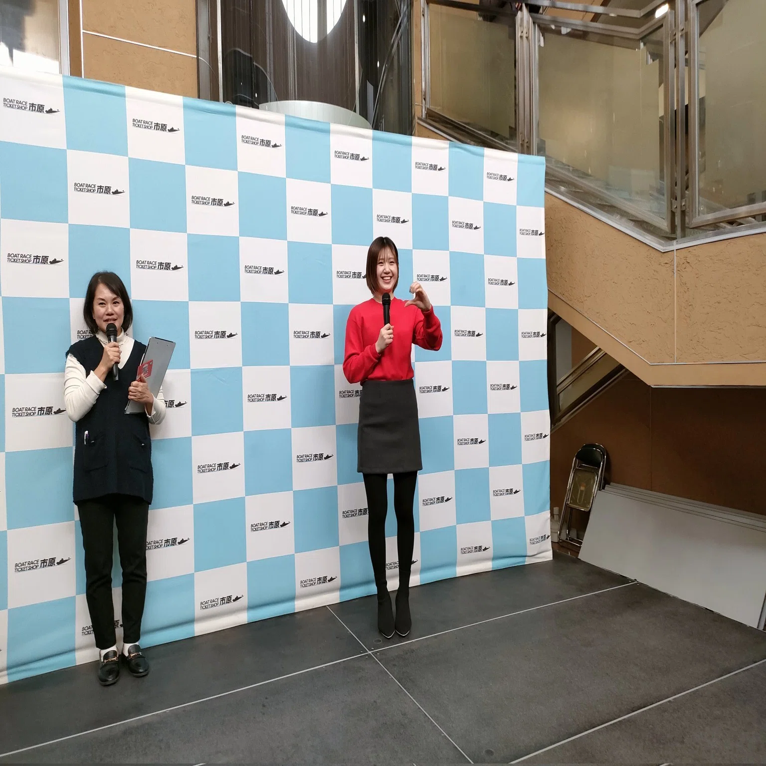2025年1月25日 ボートレースチケットショップ市原 野田彩加さん 