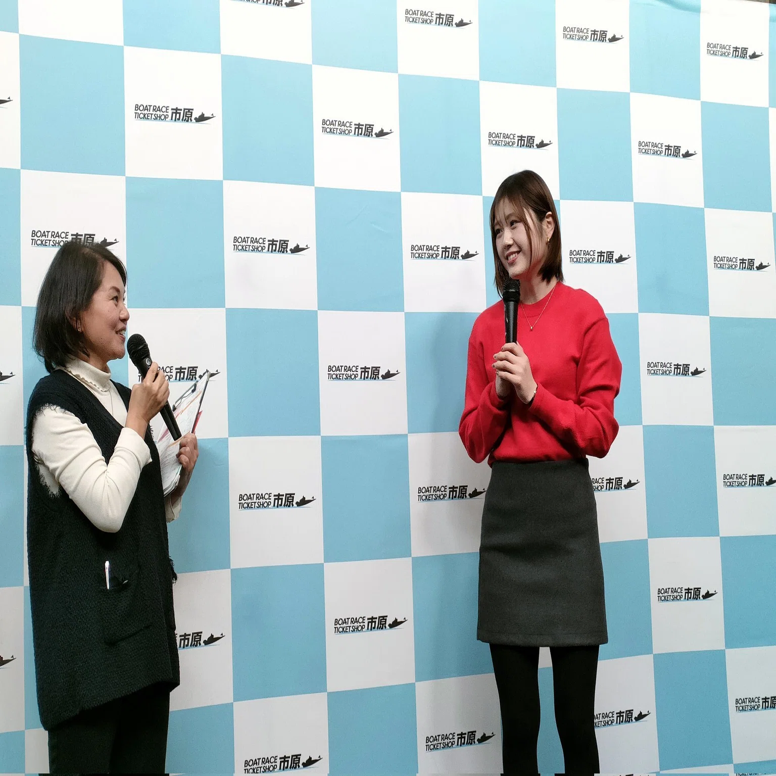 2025年1月25日 ボートレースチケットショップ市原 野田彩加さん 