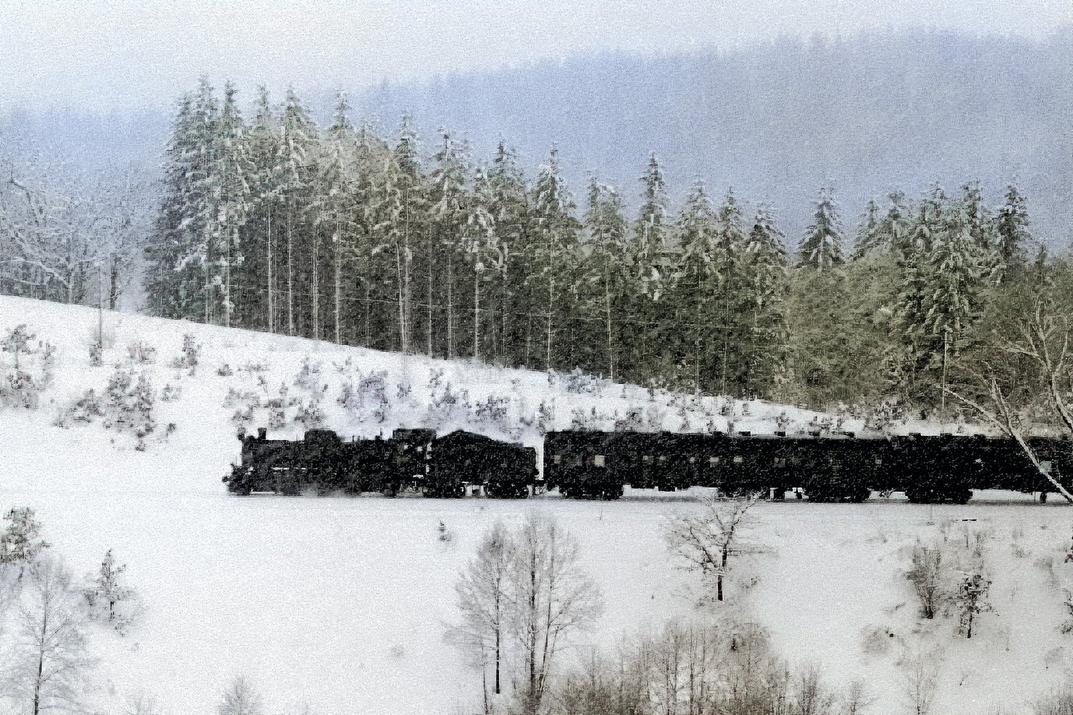 v042, 1975年3月：北海道SL撮影旅行-7｜ひろやん