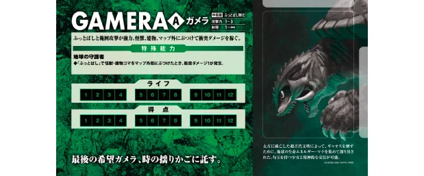 超伝説怪獣ギャオス トレーディングカード Kaiju on the Earth LEGENDS ガメラ』 ポータルサイト｜カドアナ