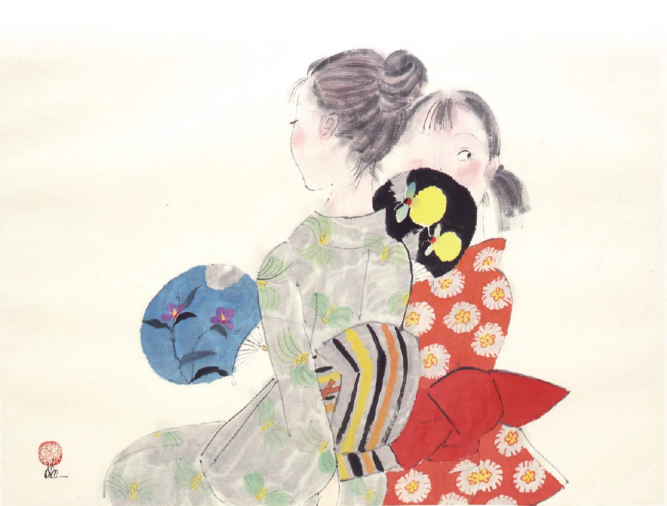 村上豊の世界】8月の絵ごよみ｜講談社野間記念館