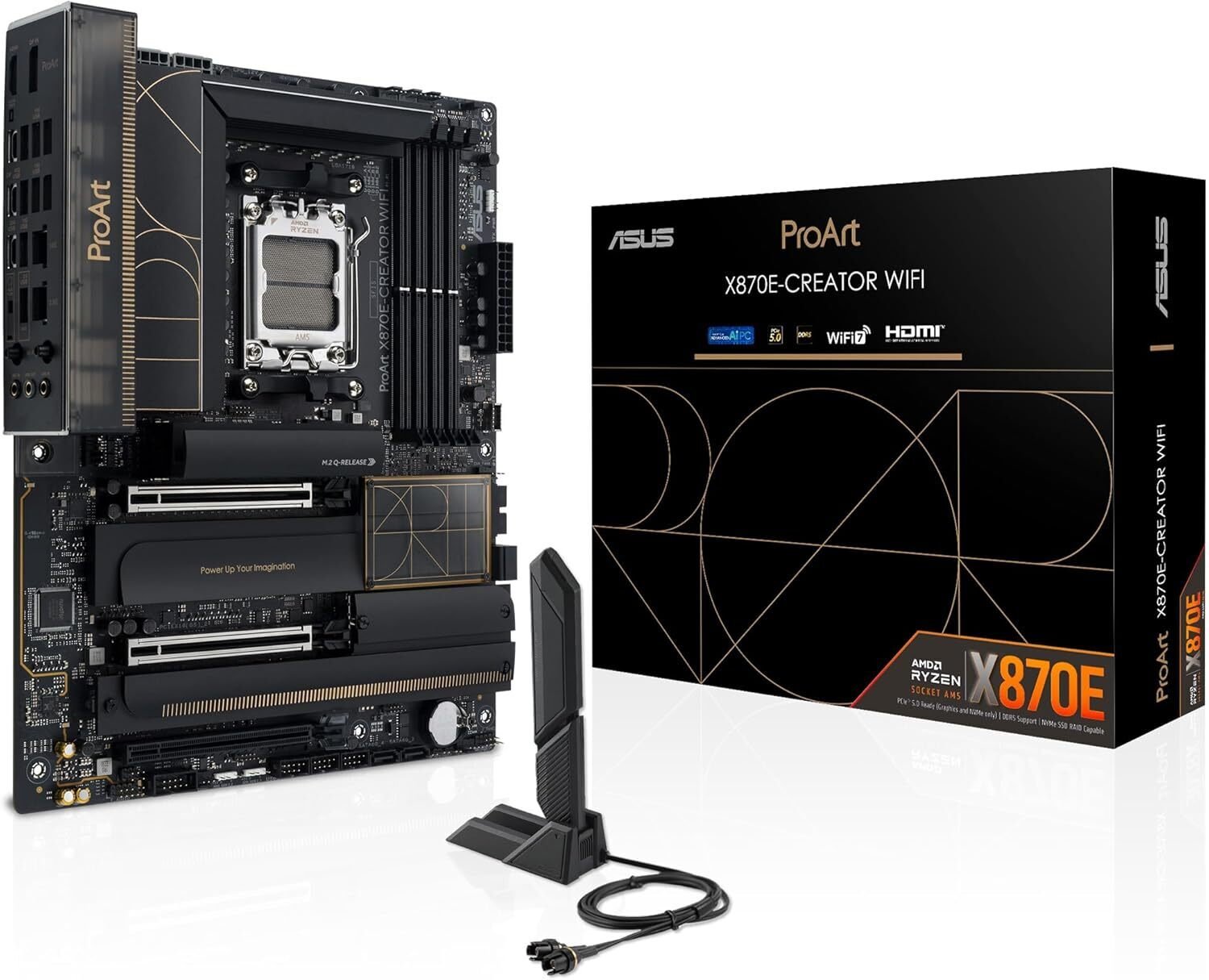まめ オーダーメイドPC ASRock X870E Nova WiFi AMD X870Eチップセット搭載 ATX
