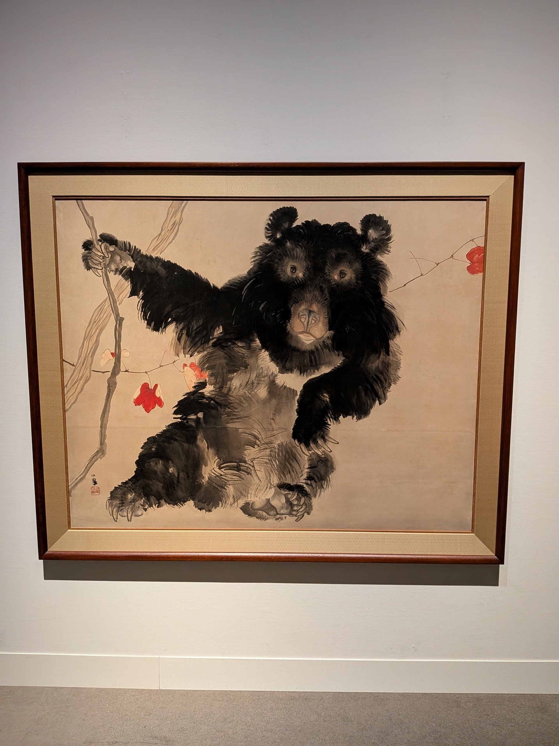 竹内栖鳳「白菊」 2度目＠竹内栖鳳展 後期ver.｜あき。 akiiii。