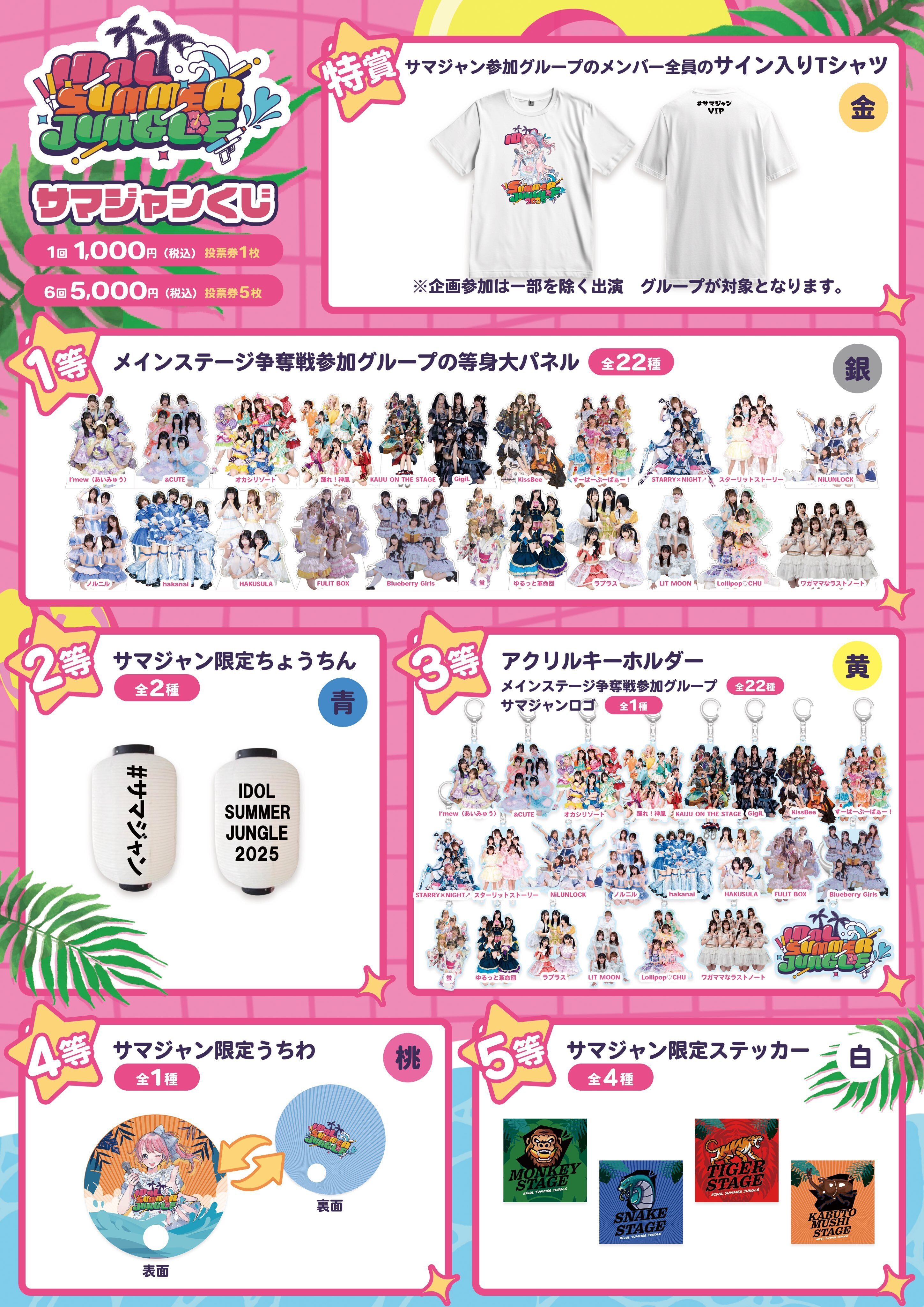 IDOL SUMMER JUNGLE 2025 ｜KAIJU ON THE STAGE