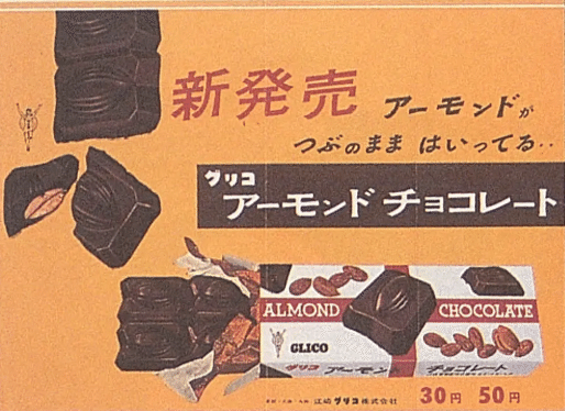 グリコアーモンドチョコレート 昭和58  カレンダー ブロマイド グリコアーモンドチョコレート 昭和58 カレンダー ブロマイドの