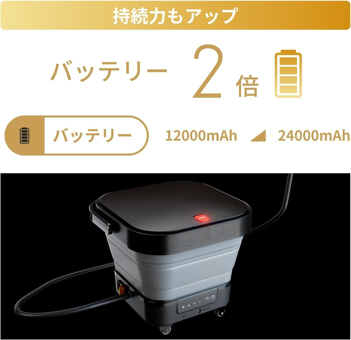 掃除機・クリーナー T-PROFESSIONAL THE HYDRO CLEANER 2.0 コードレス高圧洗浄機 T-PROFESSIONAL THE HYDRO CLEANER 2 0