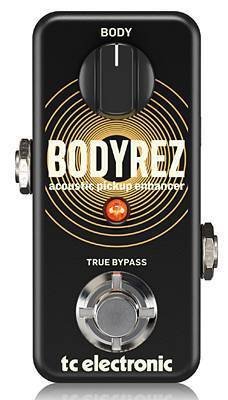 TC Electronic BodyRezはピエゾの音をリアルなアコギサウンドに変えて