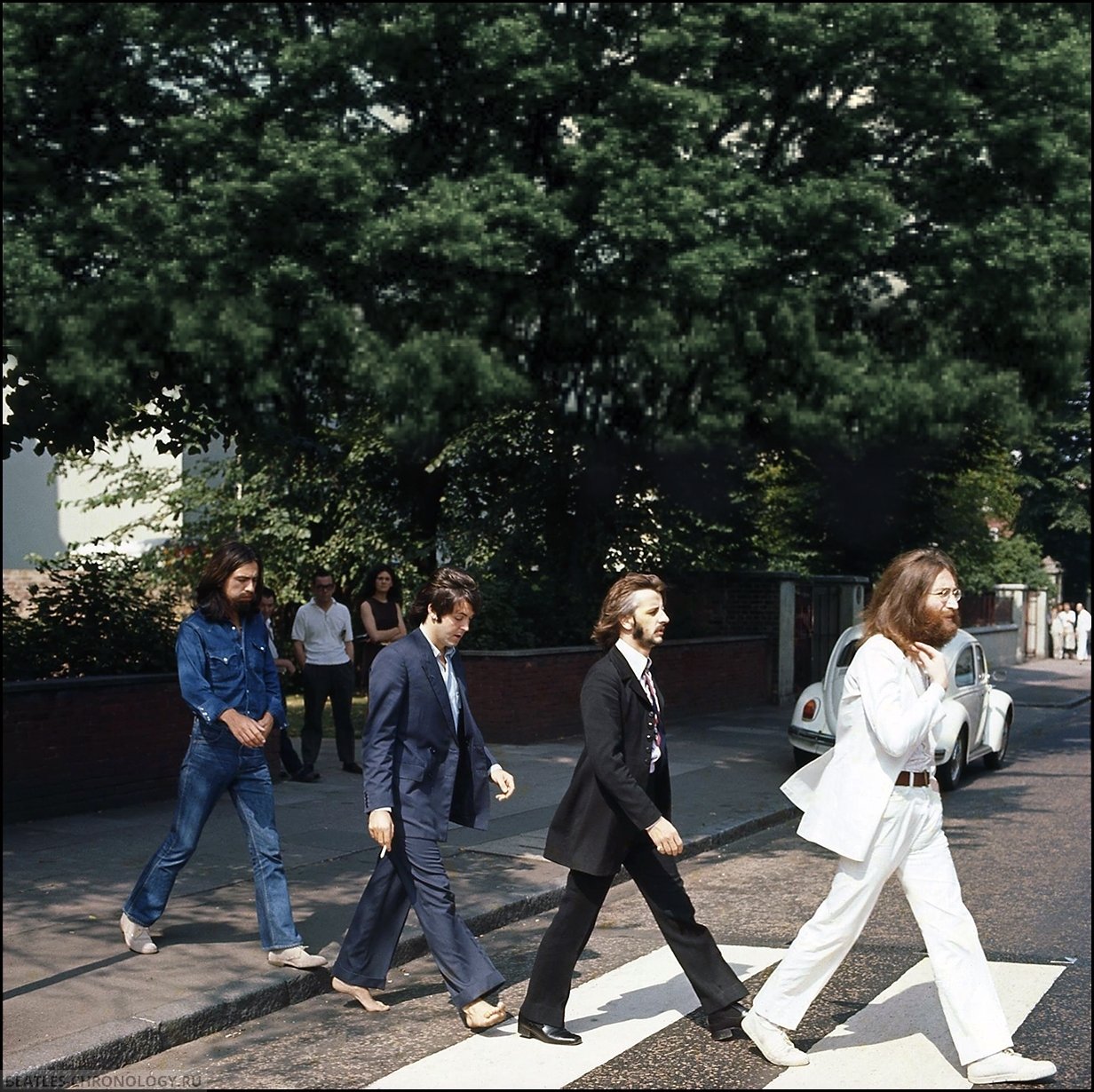 アビー・ロード』のジャケット写真、1969年8月8日撮影当日の舞台裏