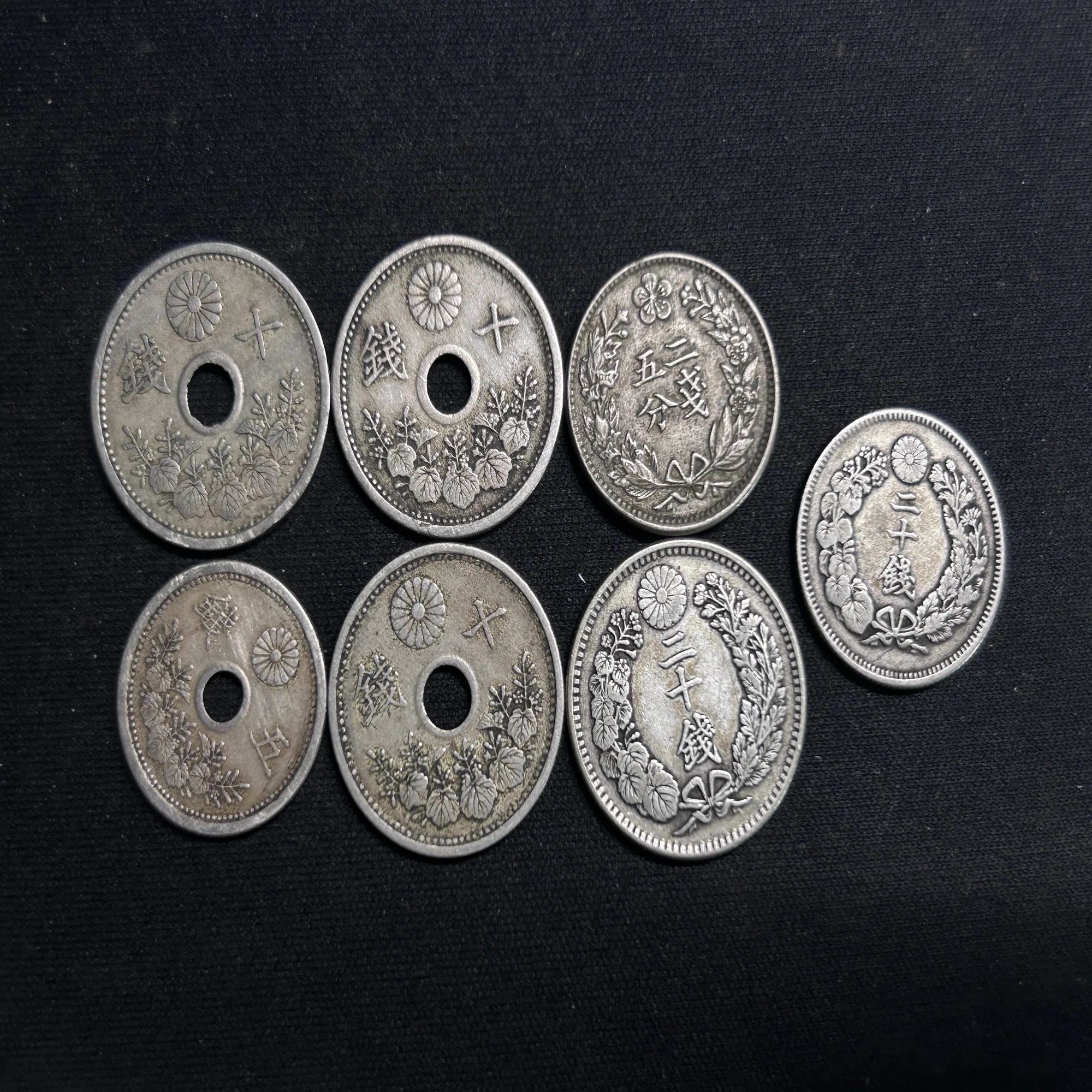明治時代の美しい銀貨たち｜ふるものさん