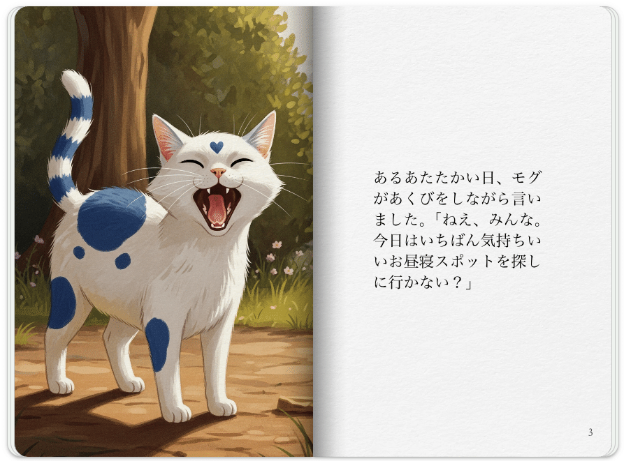 絵が1分で絵本になって孫も思わず拍手！GeminiのStorybookが楽しすぎた