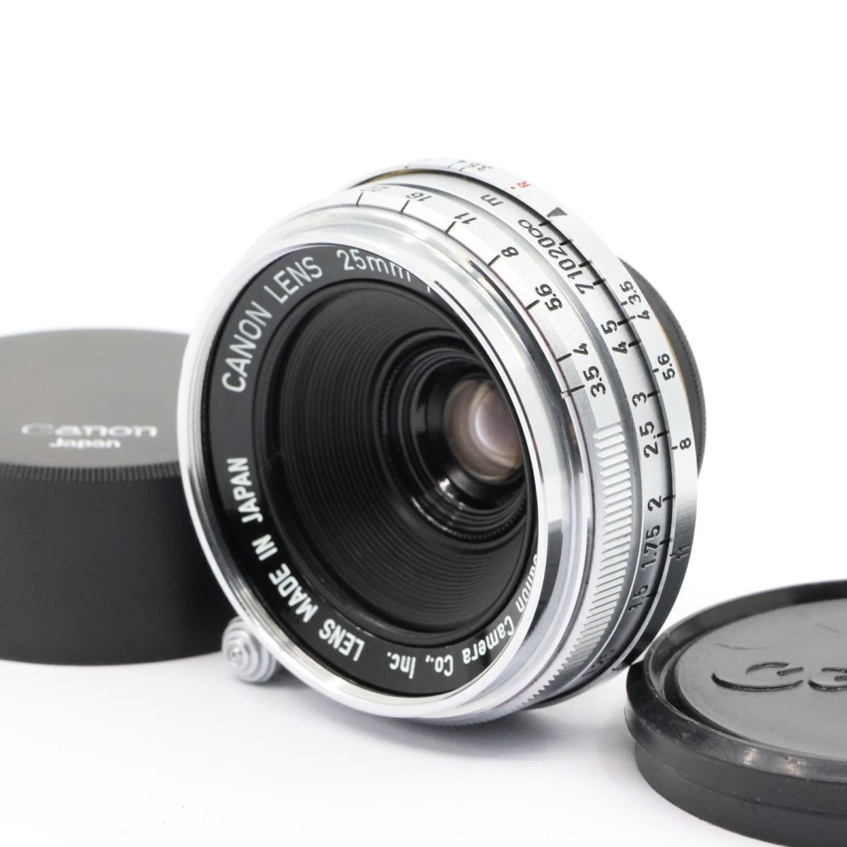 キヤノン Canon L f3.5 25mm レンズ Canon 25mm f3.5 (L) – FLASHBACK CAMERA