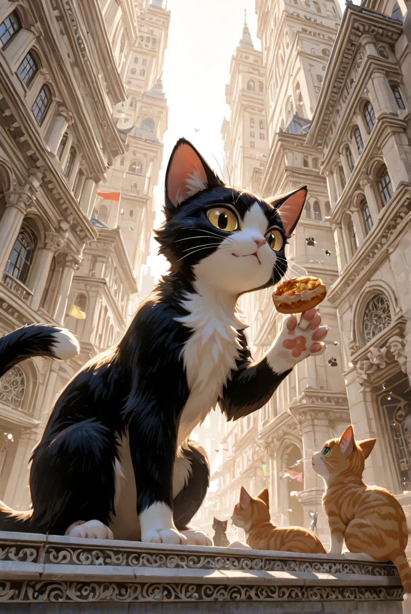 気ままに】世界猫の日【AIイラスト】｜健太