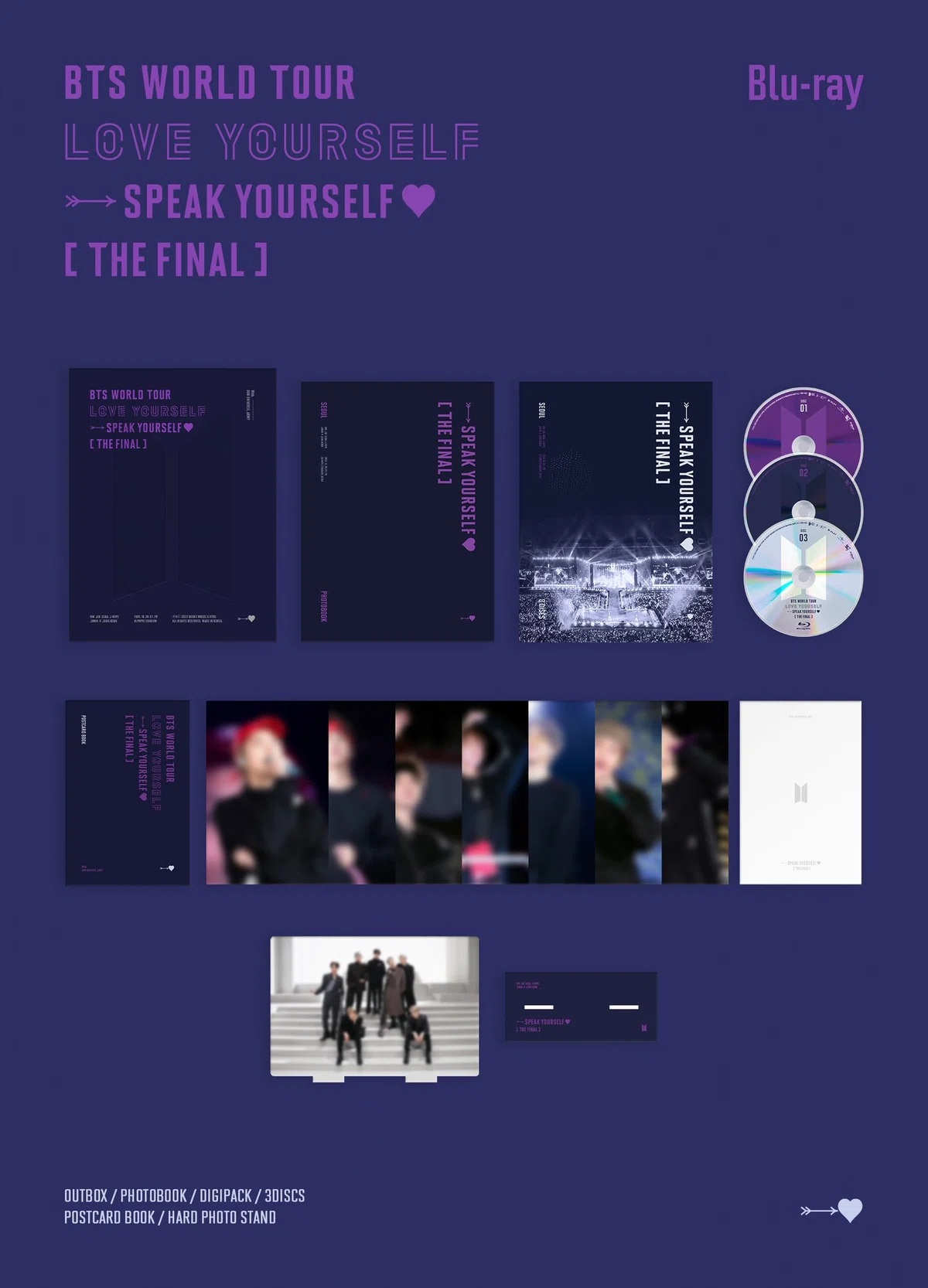 2019 BTS WORLD TOUR LOVE YOURSELF: SPEAK YOURSELF [THE FINAL