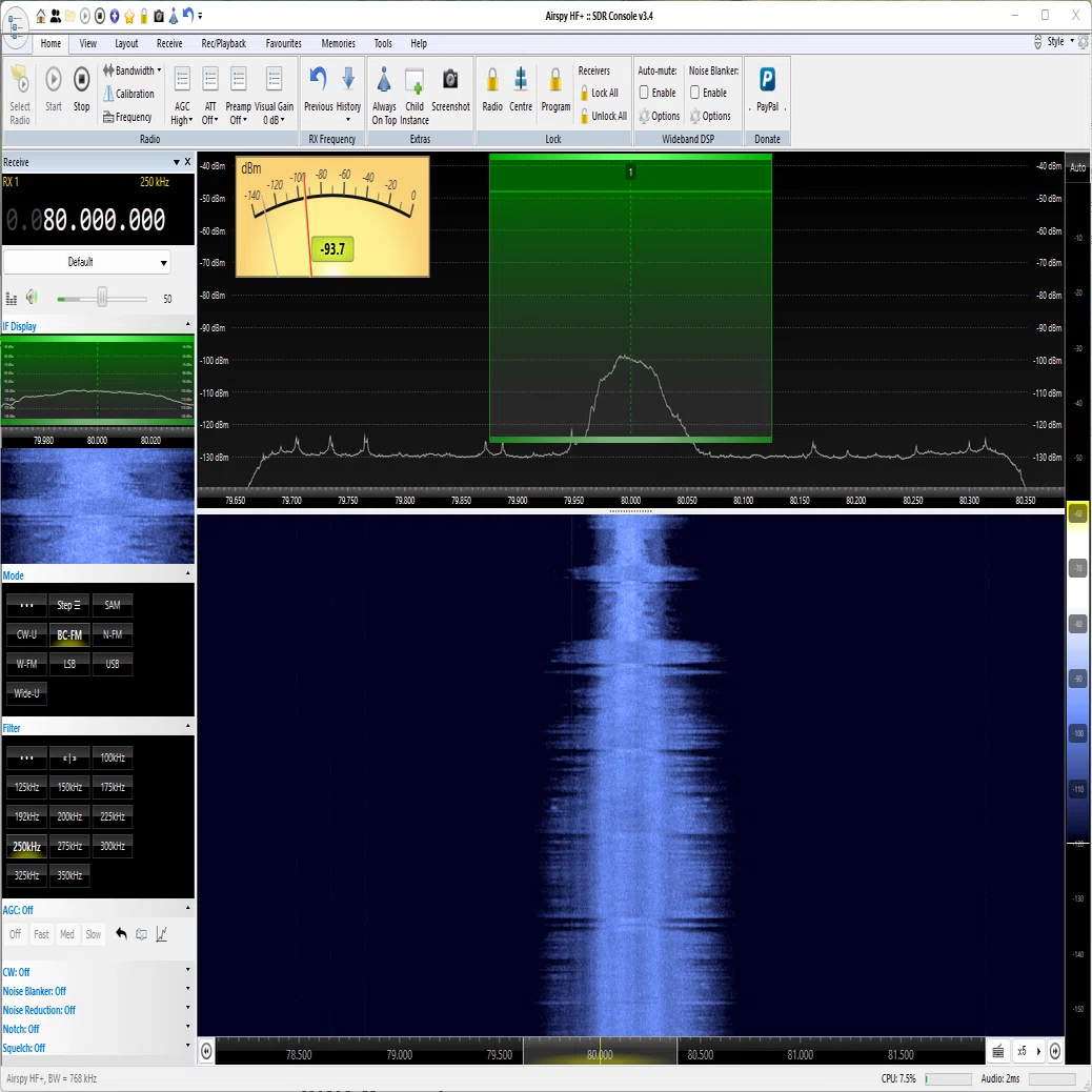 Airspy HF+ Discoveryを使い始めた｜BotanicFields