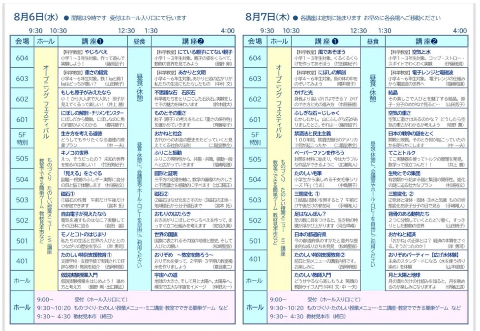 2025年 仮説実験授業フェスティバルに参加しました♪｜中村文＠教師