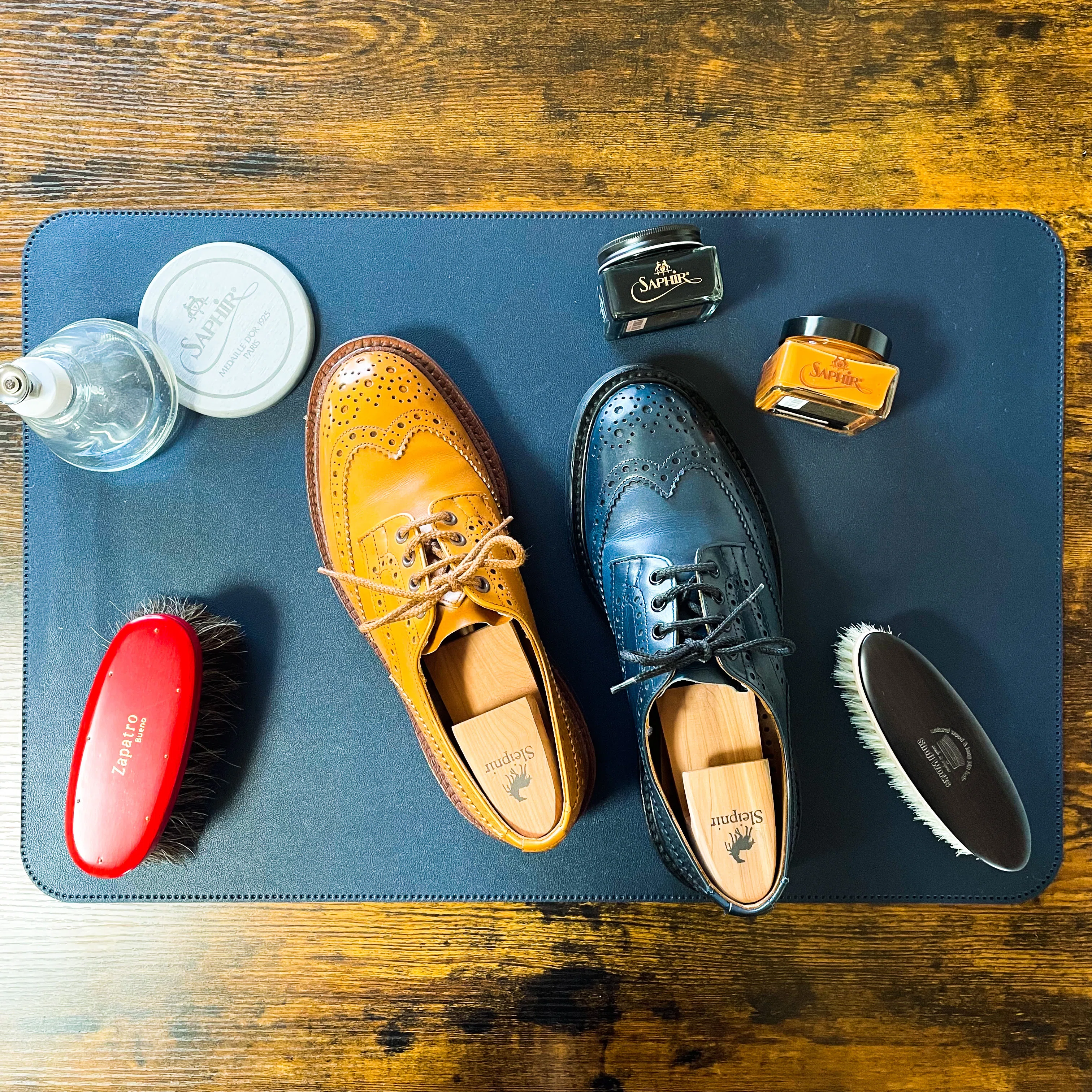 サパトロ Zapatro 靴ベラ 携帯用 レザー Zpt5975 ホワイト