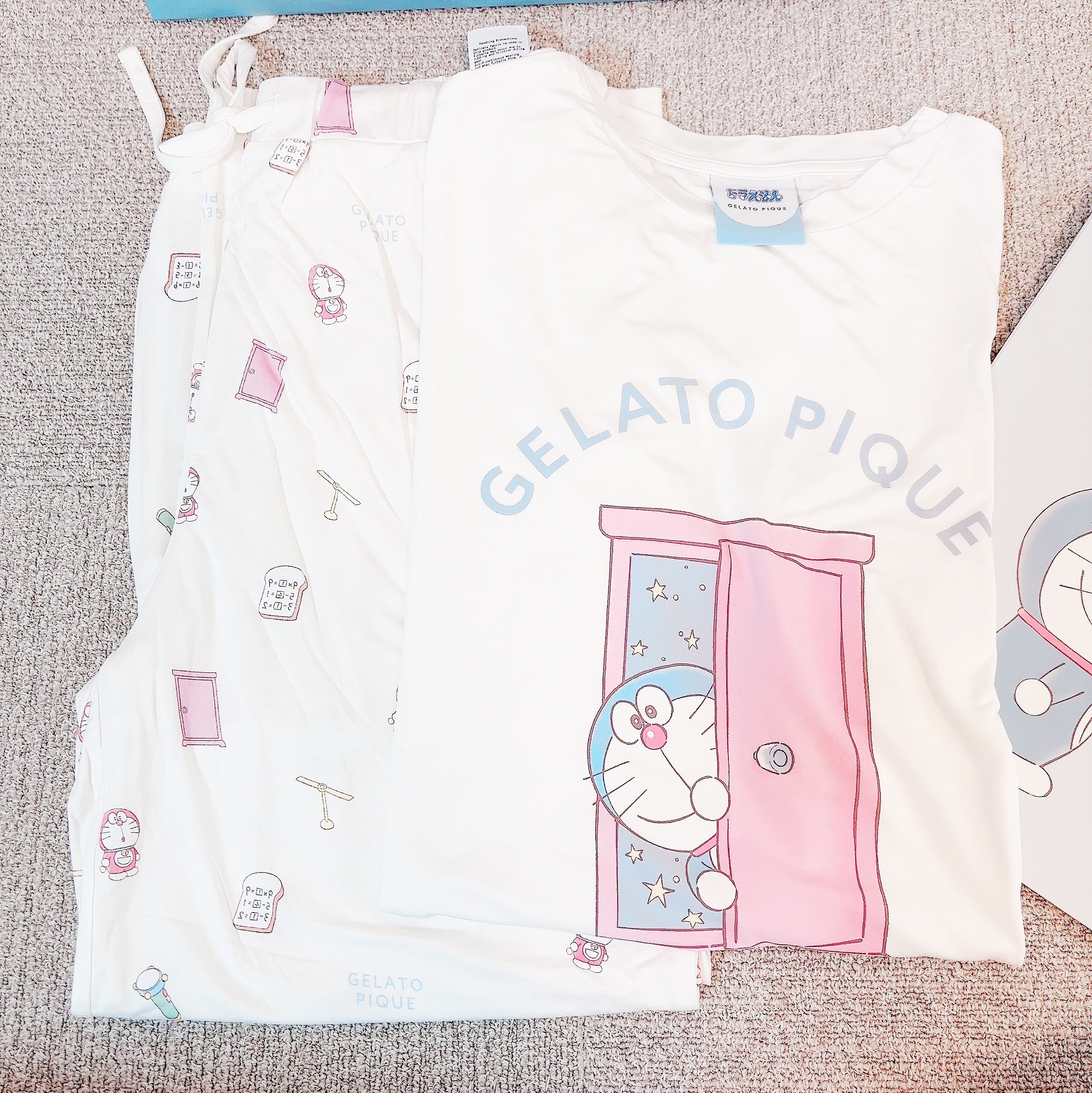 日々日記｜ドラえもん×ジェラピケコラボウェアを購入｜チサト