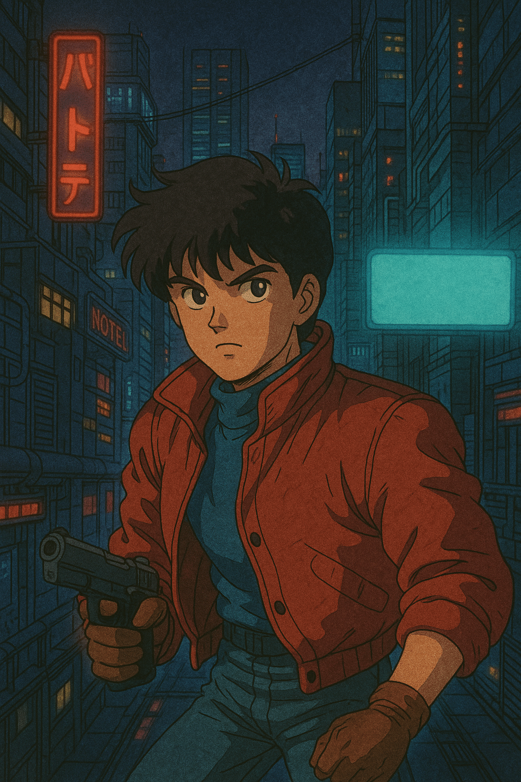 AI画像生成】AIと描く“偽りのアニメ史”、80年代セル画風