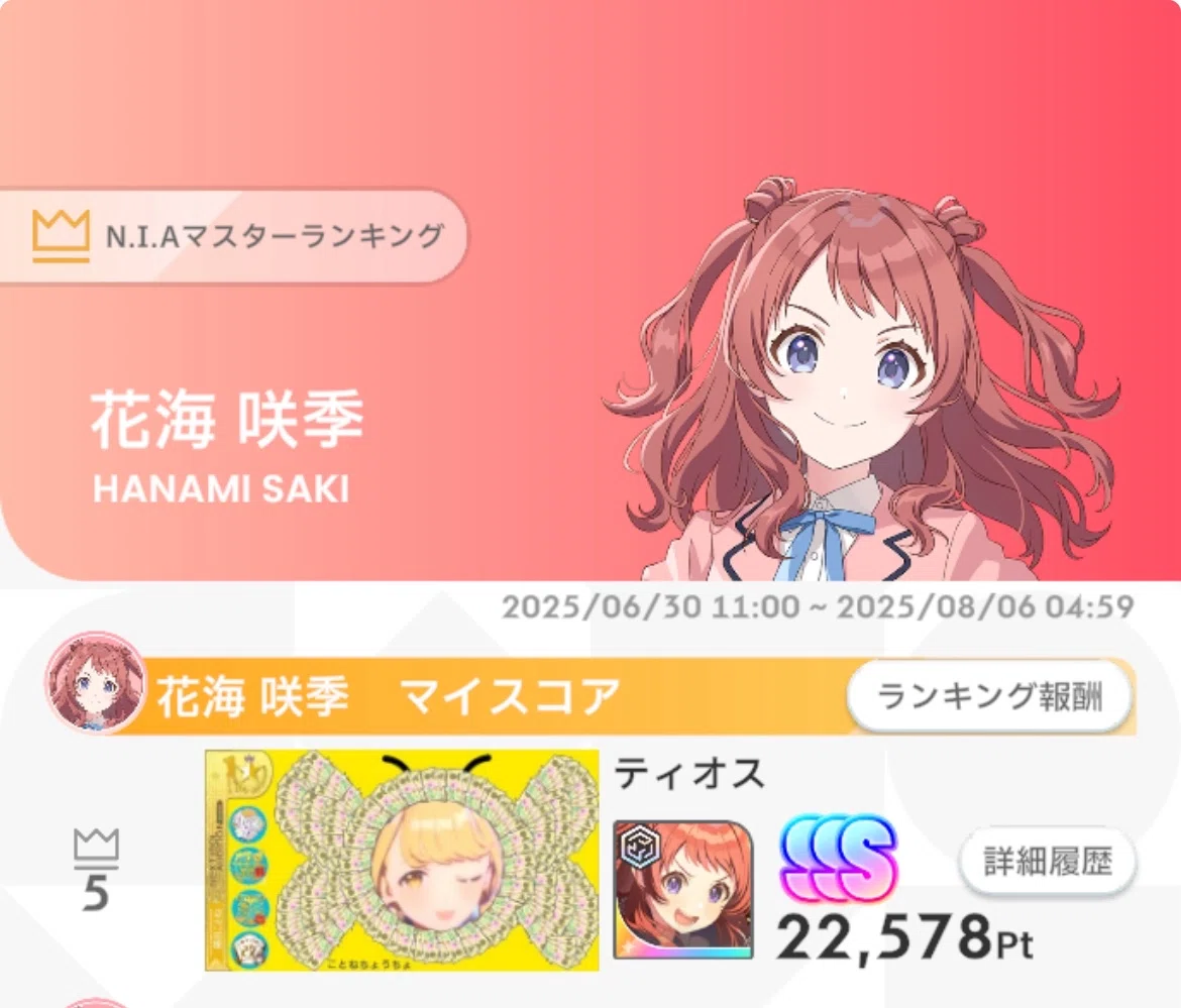 [Gakumas] NIA Master Good Impression (Gift Expansion) Regarding ...
