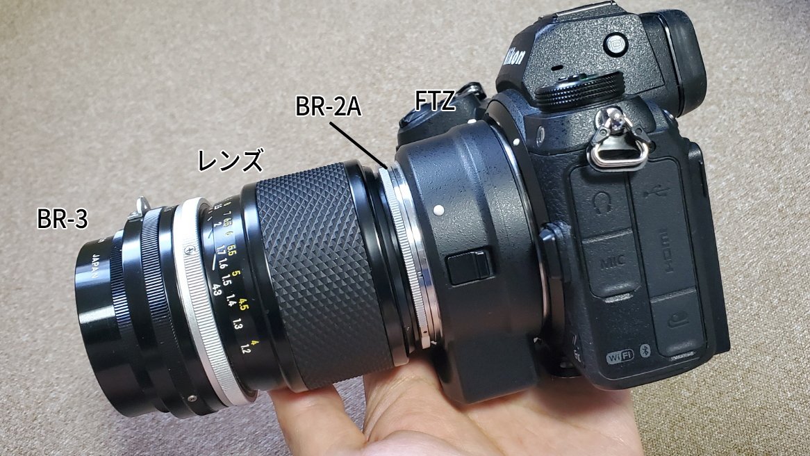 リバースアダプター】レンズを逆に付ける【Nikon BR-2A】｜峰海なまこ