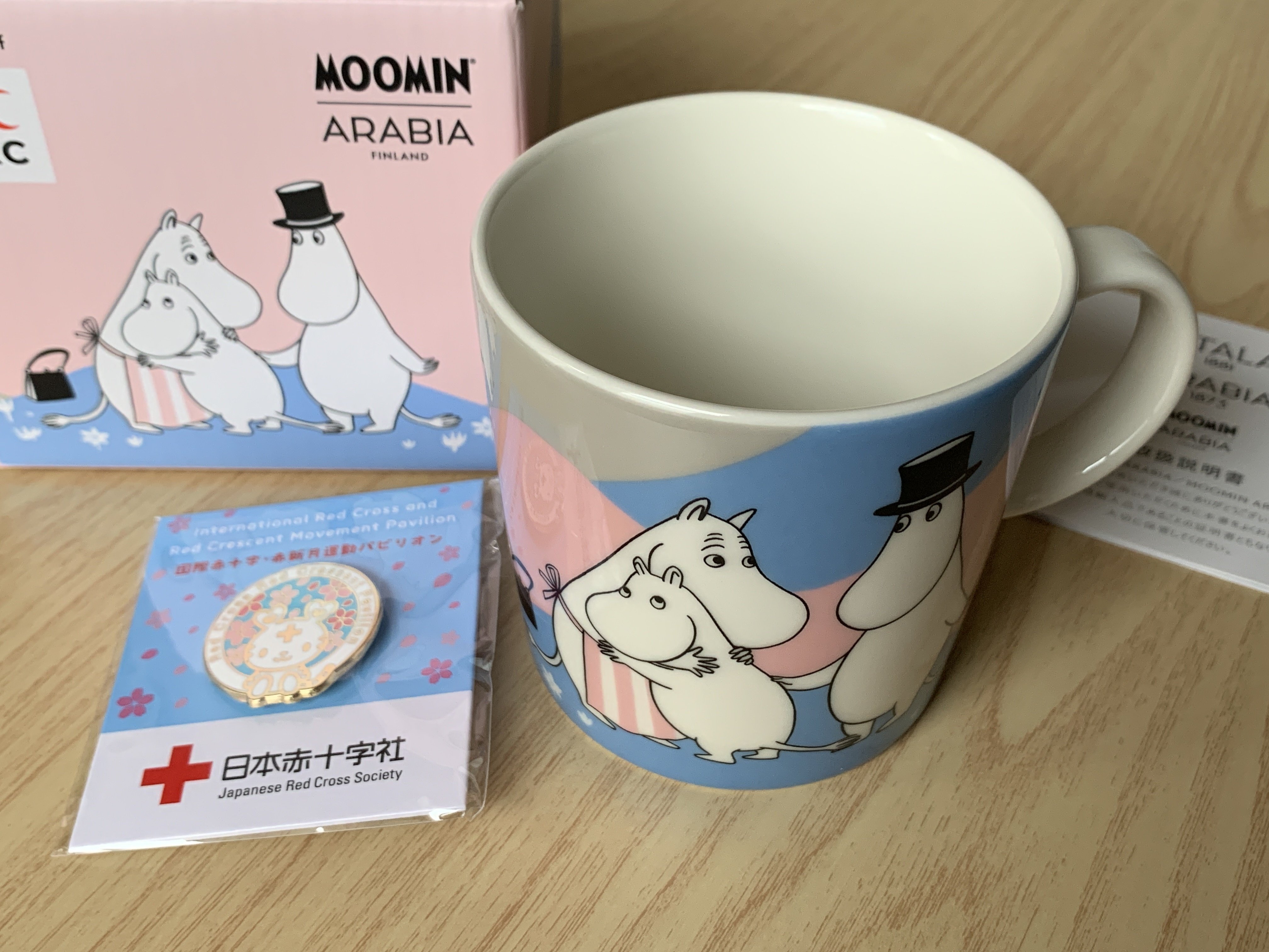 万博で断念したマグカップを結局オンラインで購入した話【赤十字