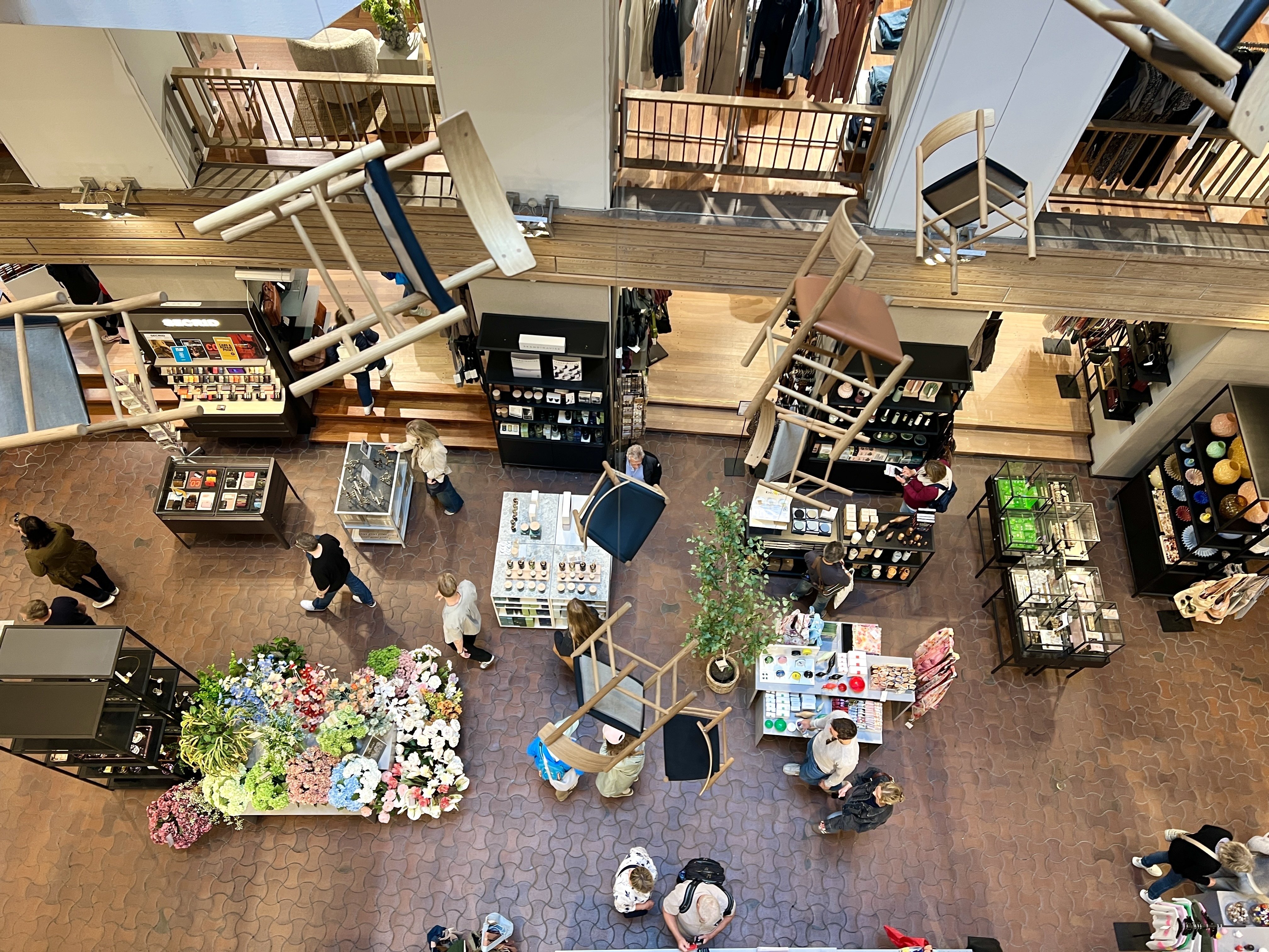 娘と北欧旅 #4】 デンマーク雑貨めぐりをデパートで済ませてしまった