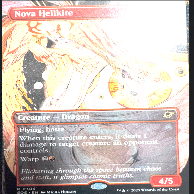 久遠の終端コレブ1BOX開封】＜フラクチャーFOILを引いていく著者