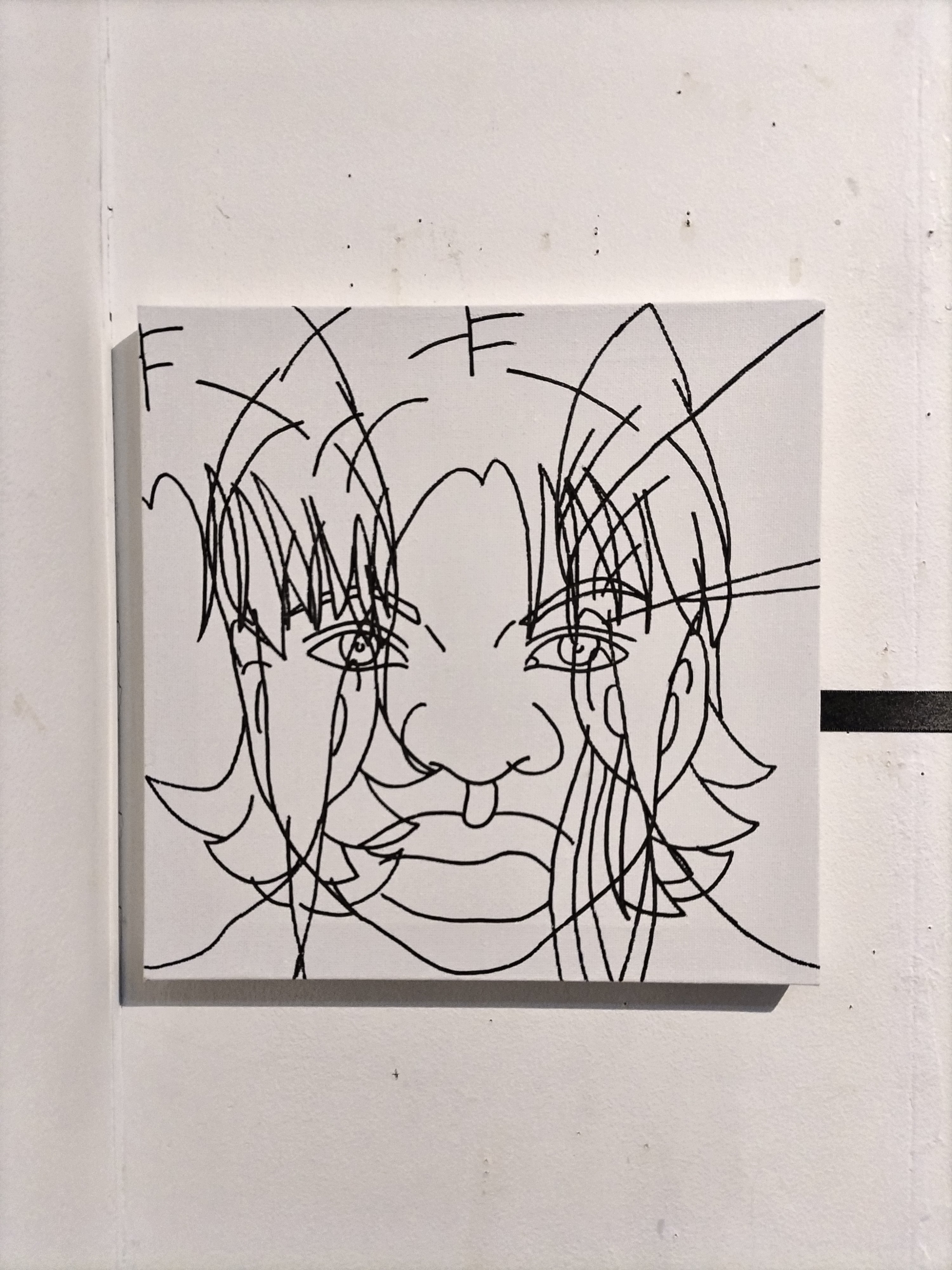 キャンバス画（油性ペン）MONTAGE2024／販売情報｜su_nosuke