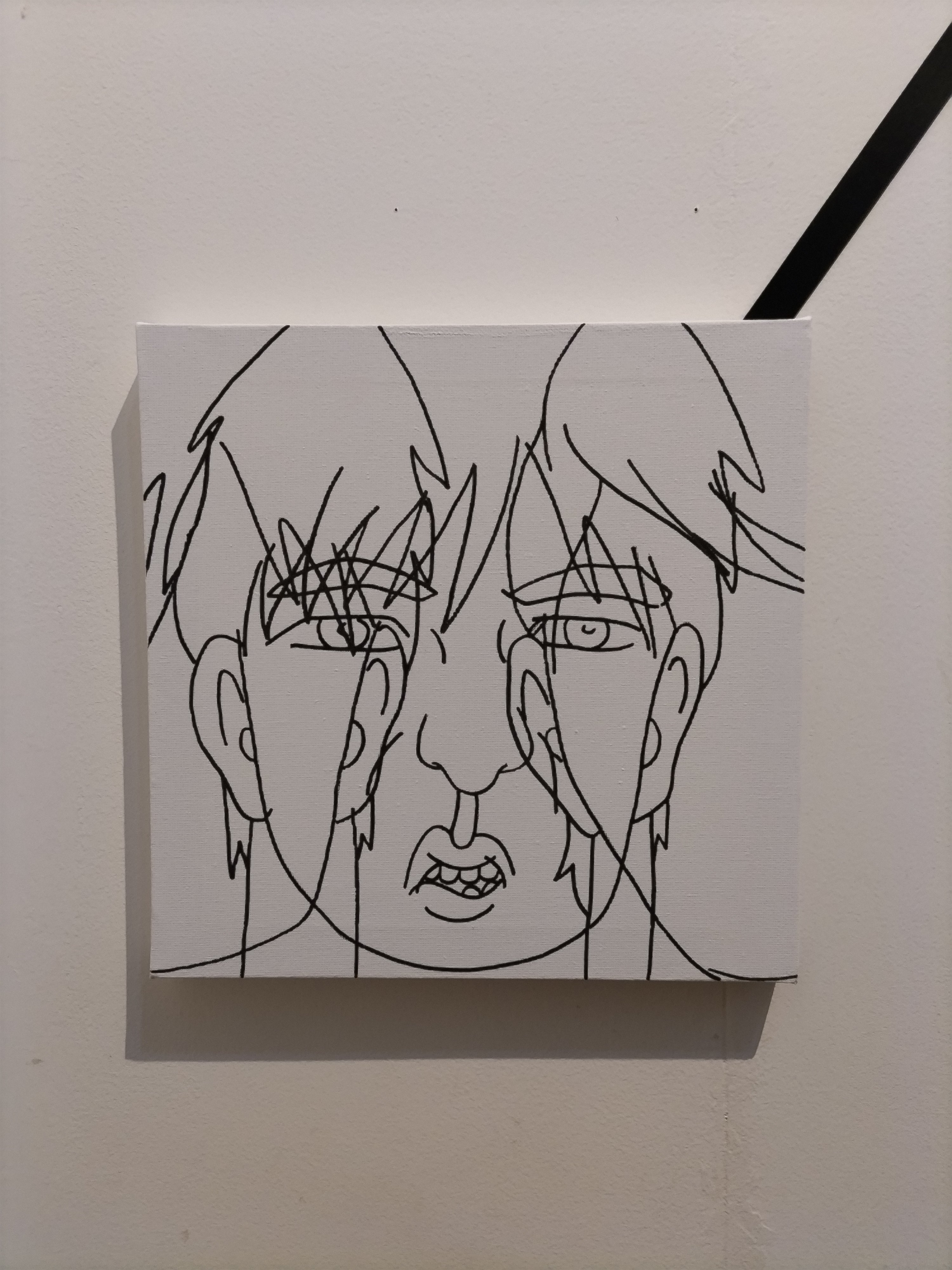 キャンバス画（油性ペン）MONTAGE2024／販売情報｜su_nosuke