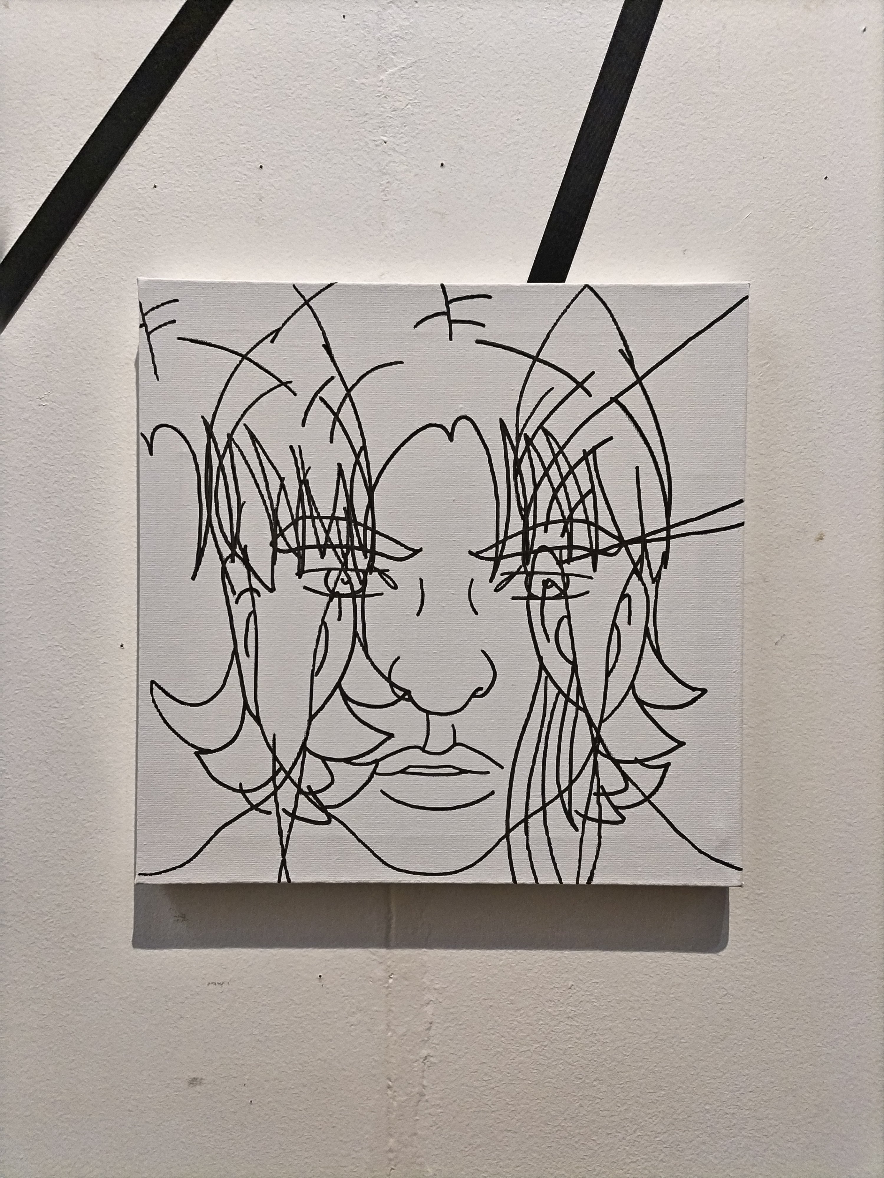 キャンバス画（油性ペン）MONTAGE2024／販売情報｜su_nosuke