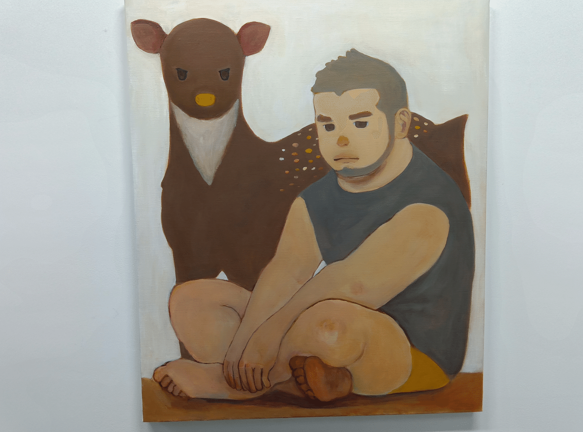 ☆☆【全額寄付】蝋画/ロウ画 うえしんちえ子作 TORAJIRO個展（2025/08/02終了）｜RYOJI