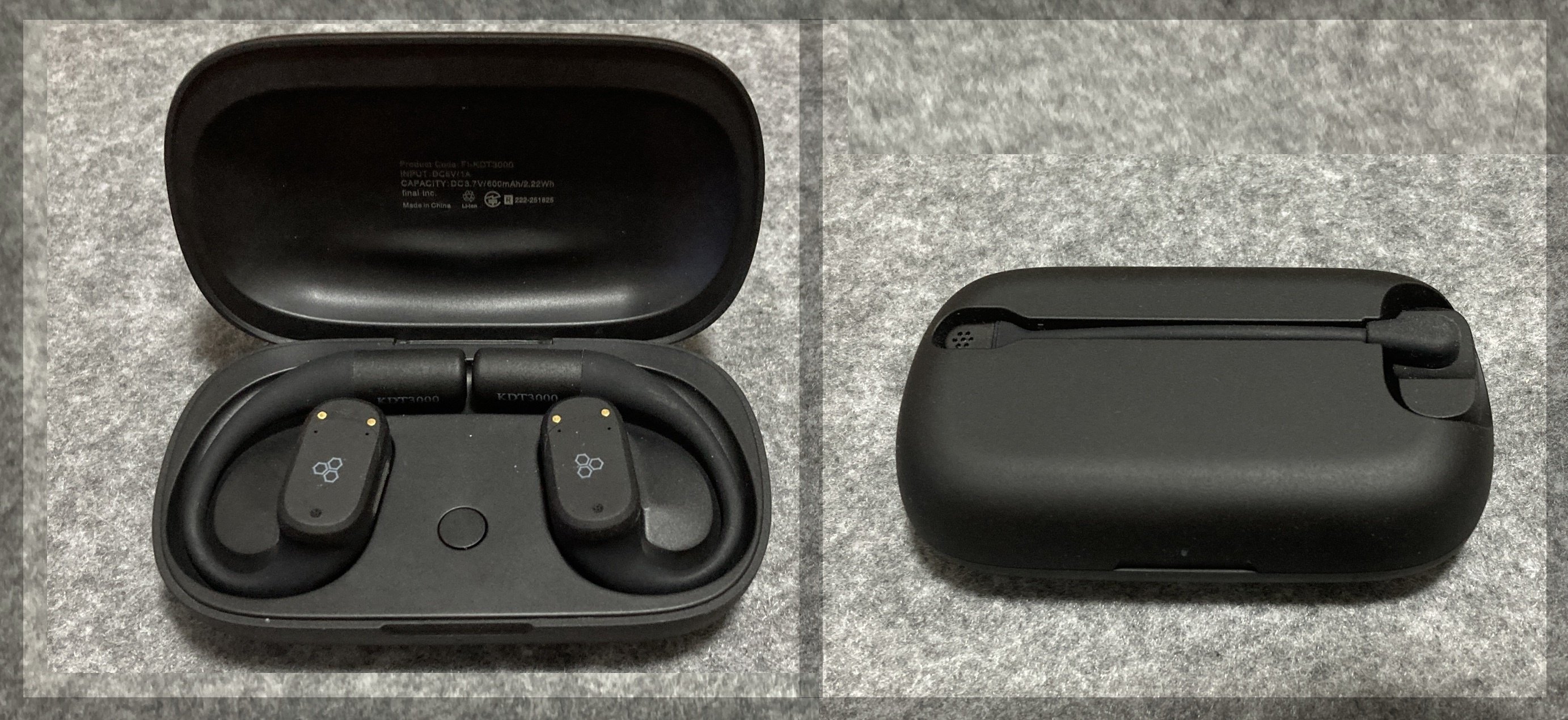 オープンイヤー型 マイク特化イヤホンのレビュー(final KDT3000)｜もっちん